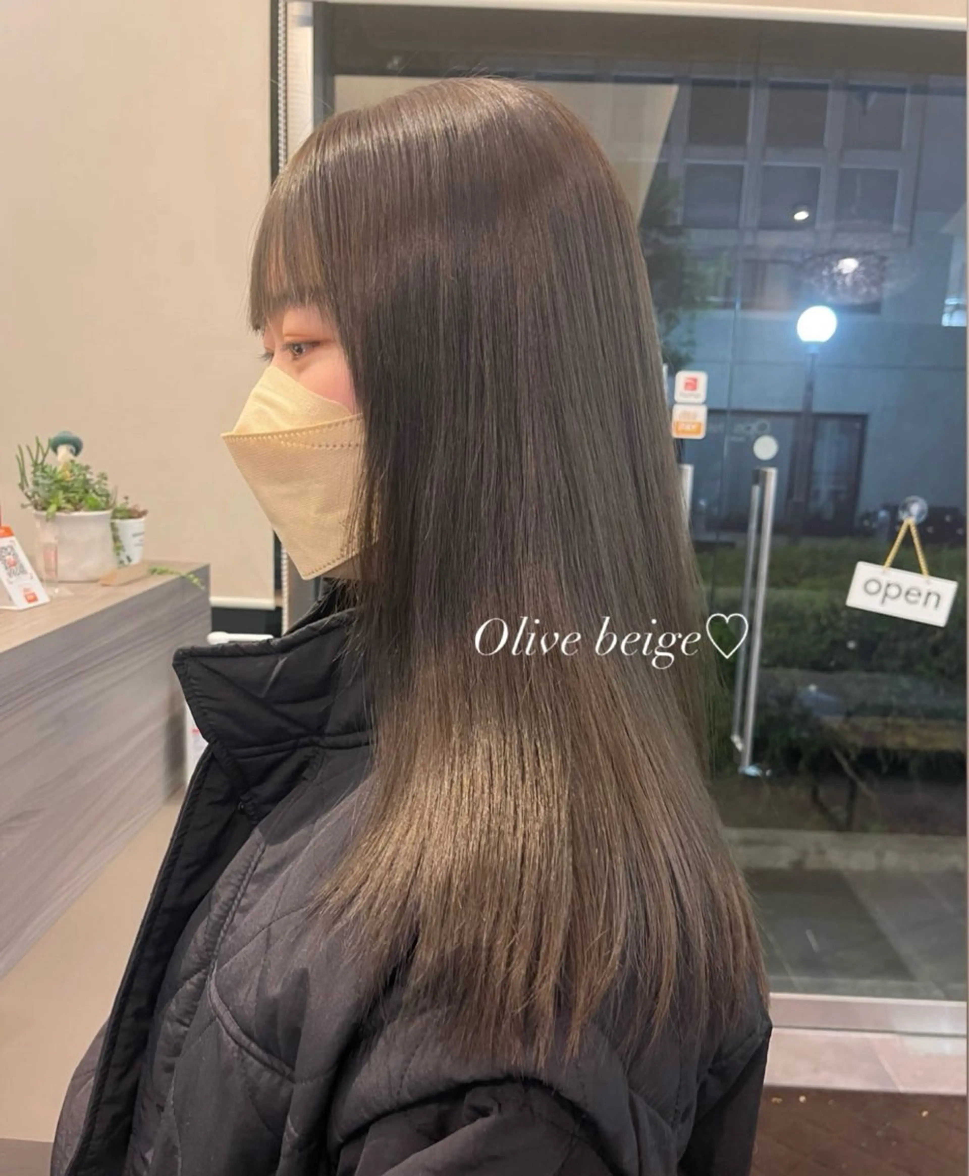 《新規限定》💐(ブリーチなしで高発色)透明感ダブルカラー+カット💐の写真