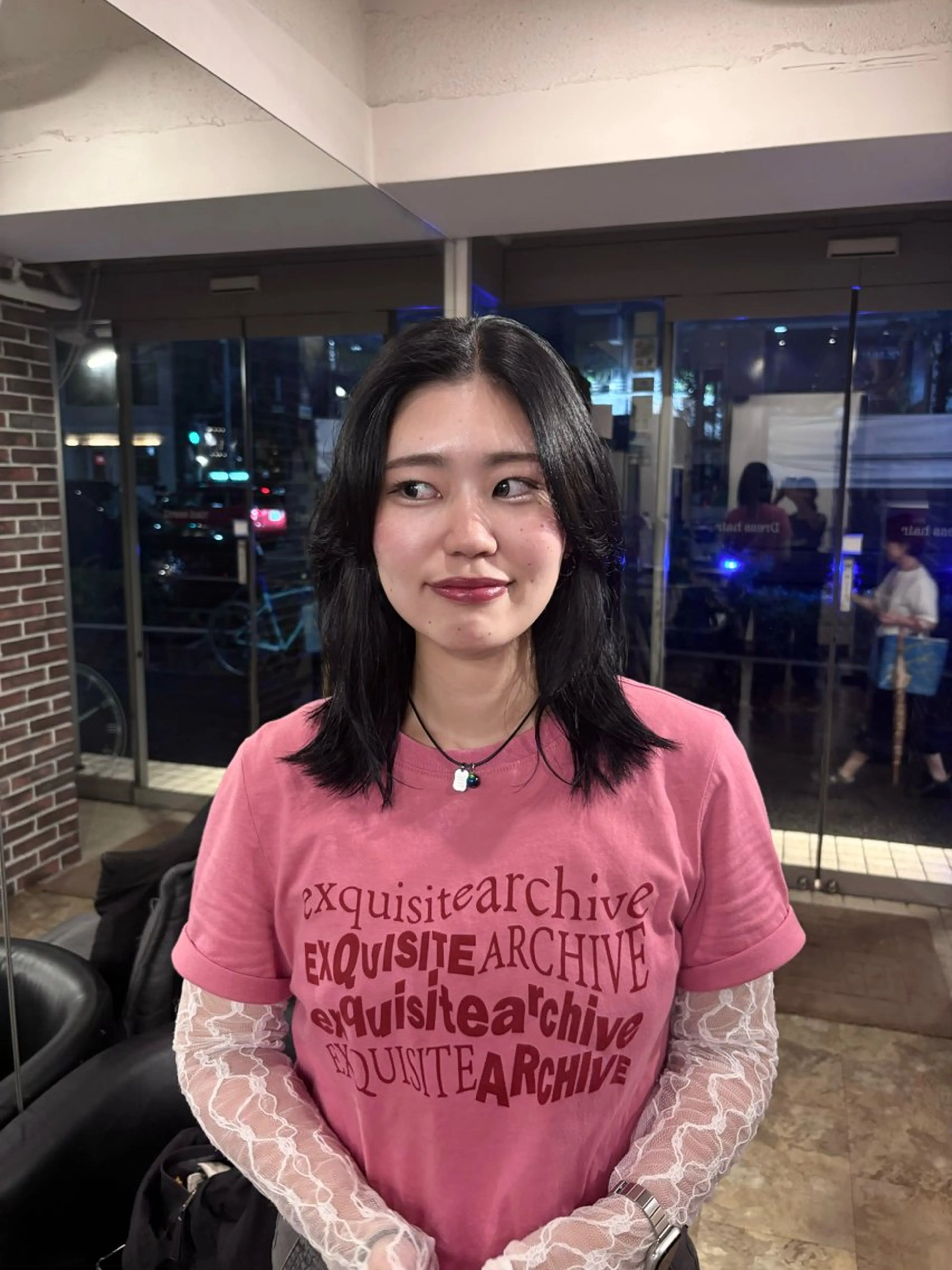 ミディアム ヘアカラー ドレスヘアー(dress hair)所属・のづみ あかりのヘアスタイル