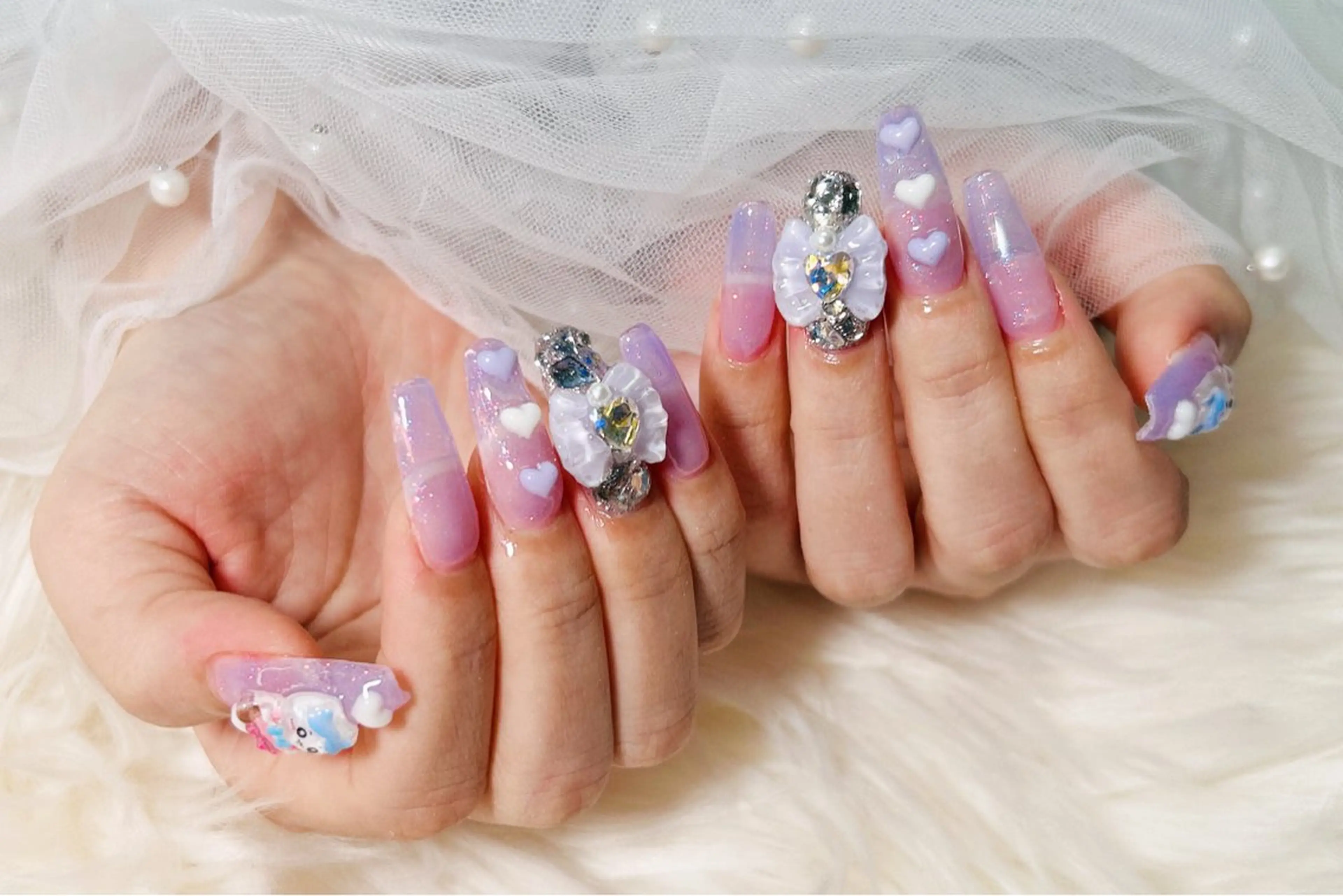 ネイル ハンドネイル Hanaai サクラのネイルデザイン