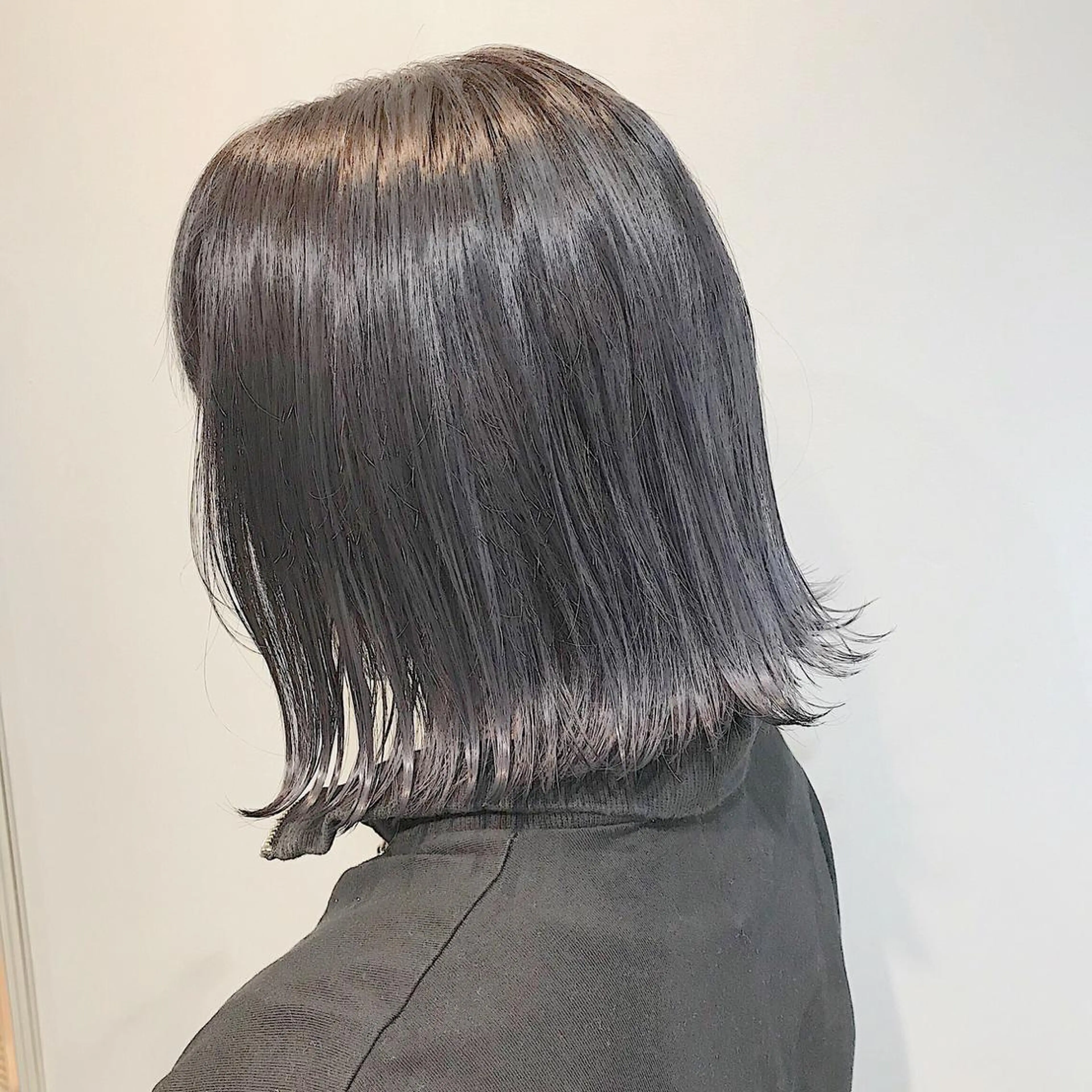 ショート カラー バイオレットカラー ヘアカラー トリートメント lani 天神大名/ブリーチのヘアスタイル