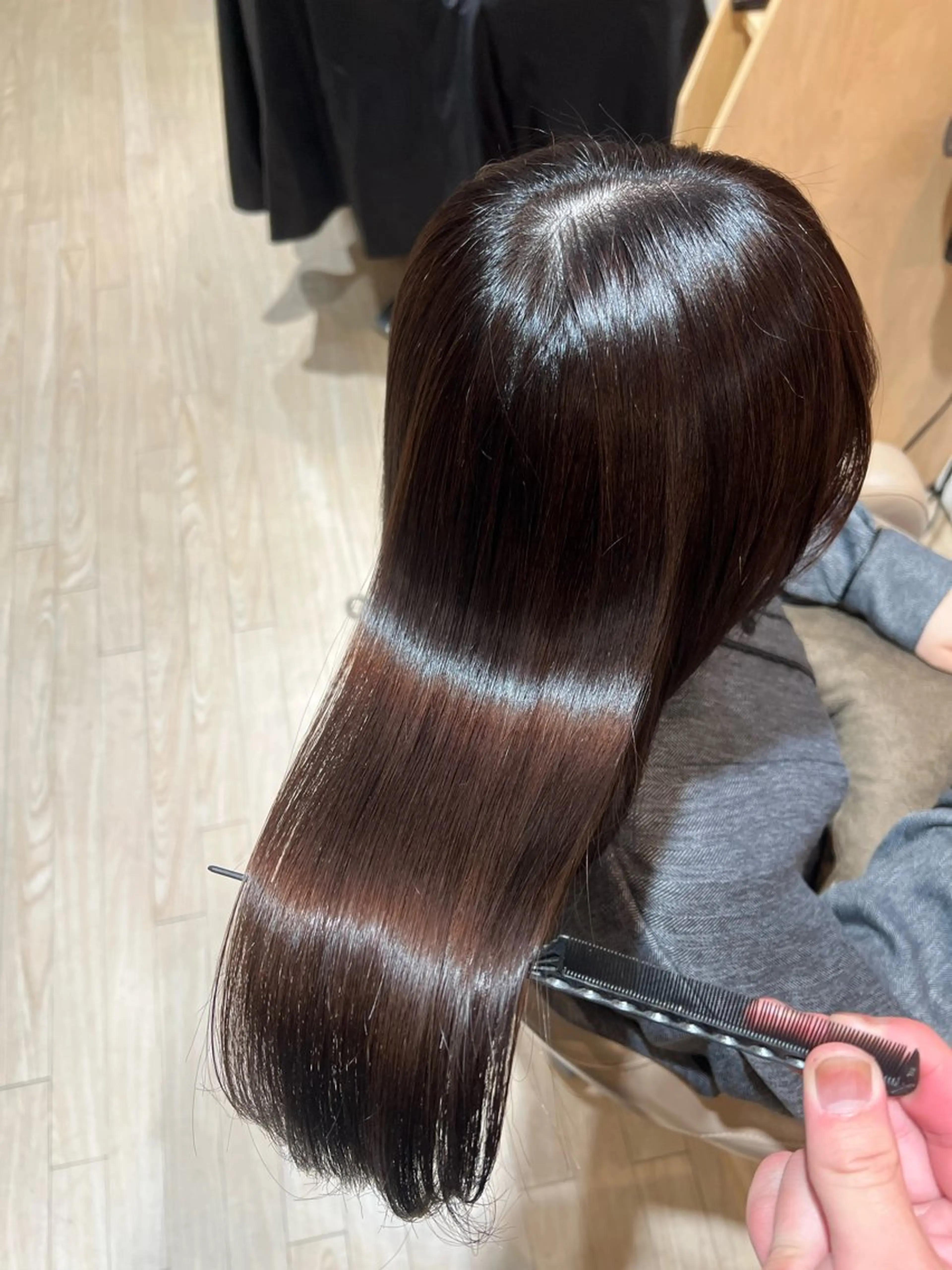 ロング カット ヘアカラー トリートメント ✨艶髪✨ 透明感カラー　Rinのヘアスタイル