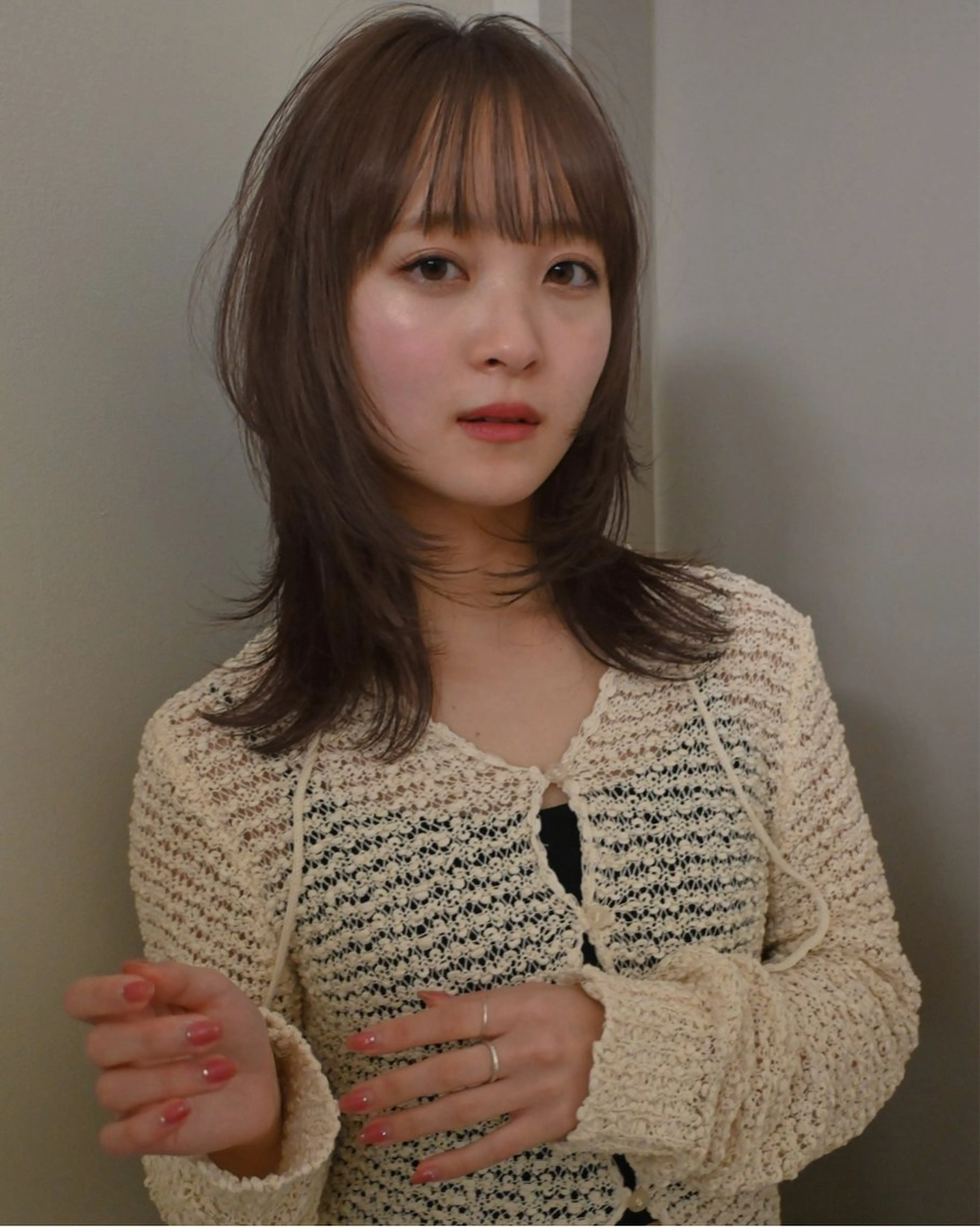 ミディアム カラー カット ヘアカラー トリートメント aya / カットカラーのヘアスタイル