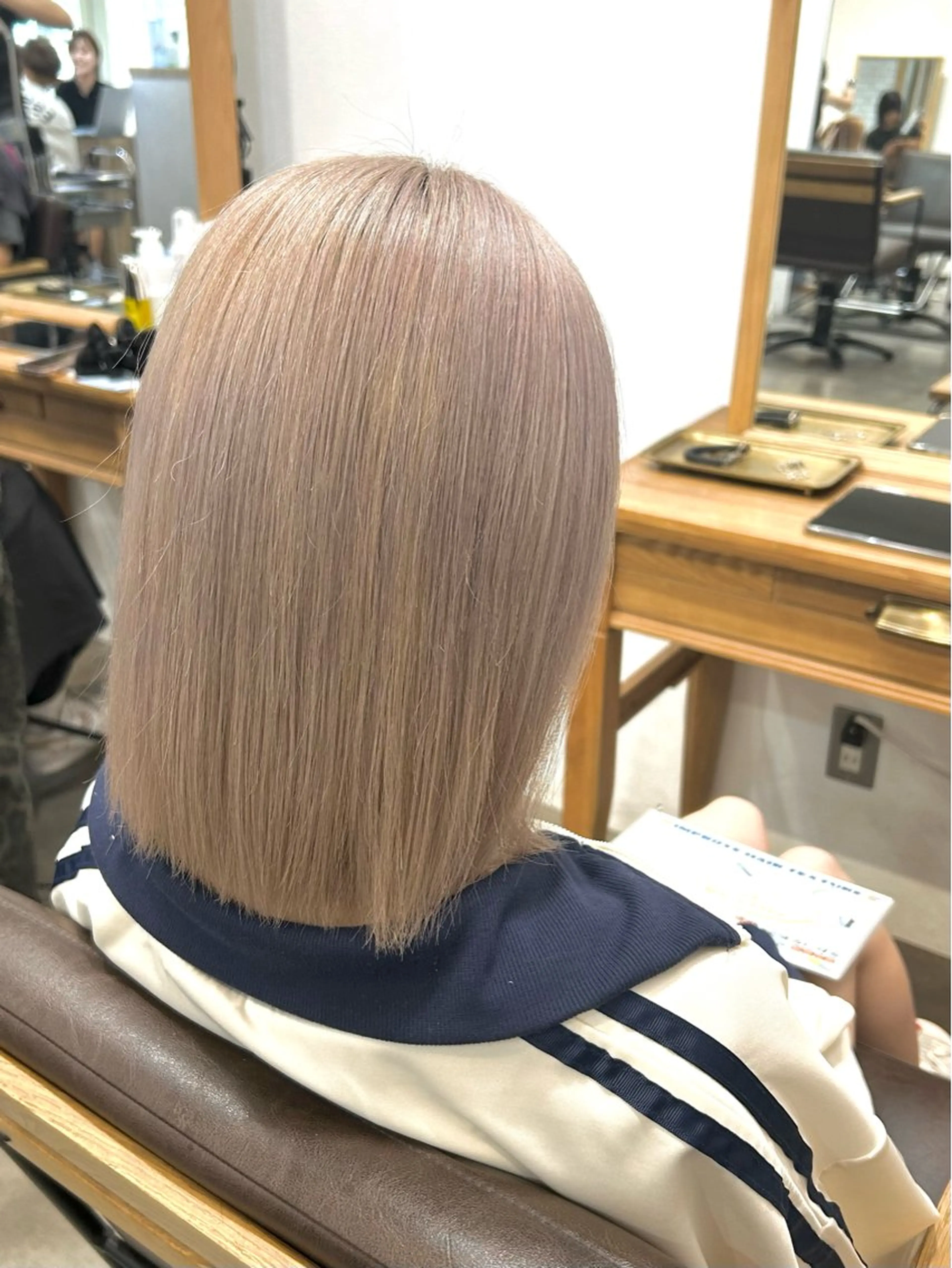 ミディアム トリートメント ︎☀️はるき︎︎☀️ カラーモデル募集中✨のヘアスタイル
