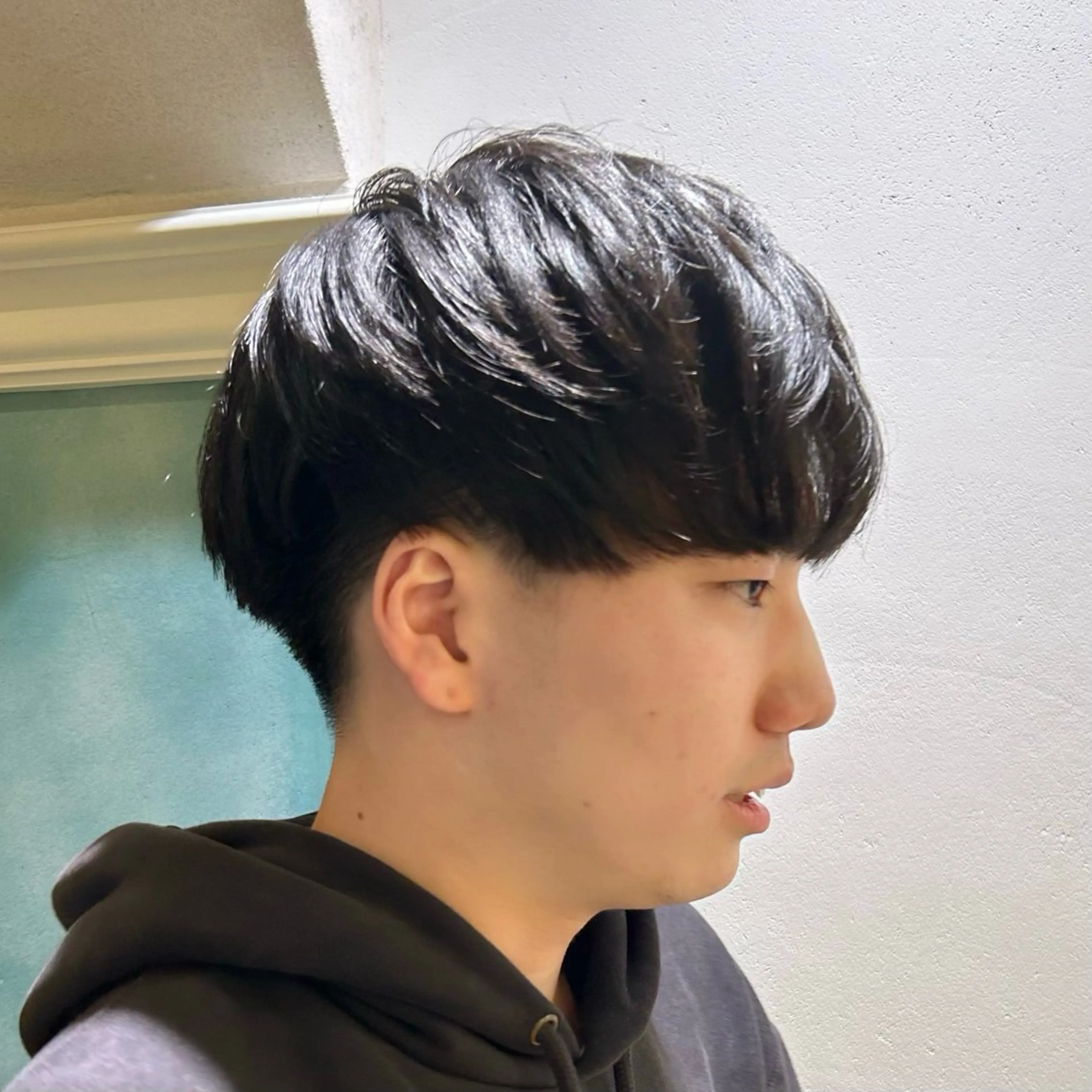 メンズ マッシュ 刈り上げ カット ヘアカラー トリートメント 池袋/韓国メンズヘア ❤️💙軸丸みうのヘアスタイル