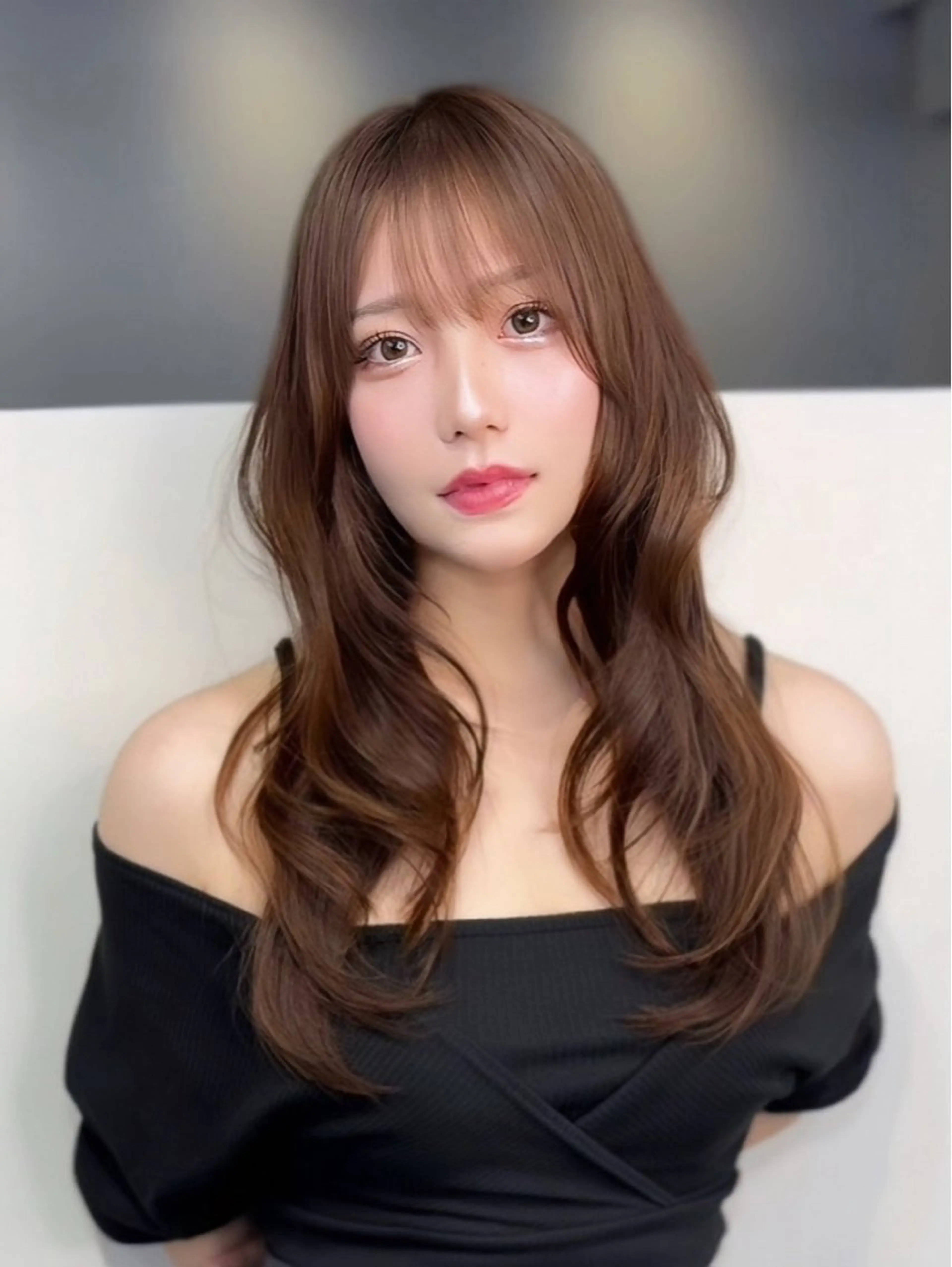 セミロング カラー カット ヘアカラー トリートメント 🦋韓国系指名No1 店長/圓山 祐也🦋のヘアスタイル