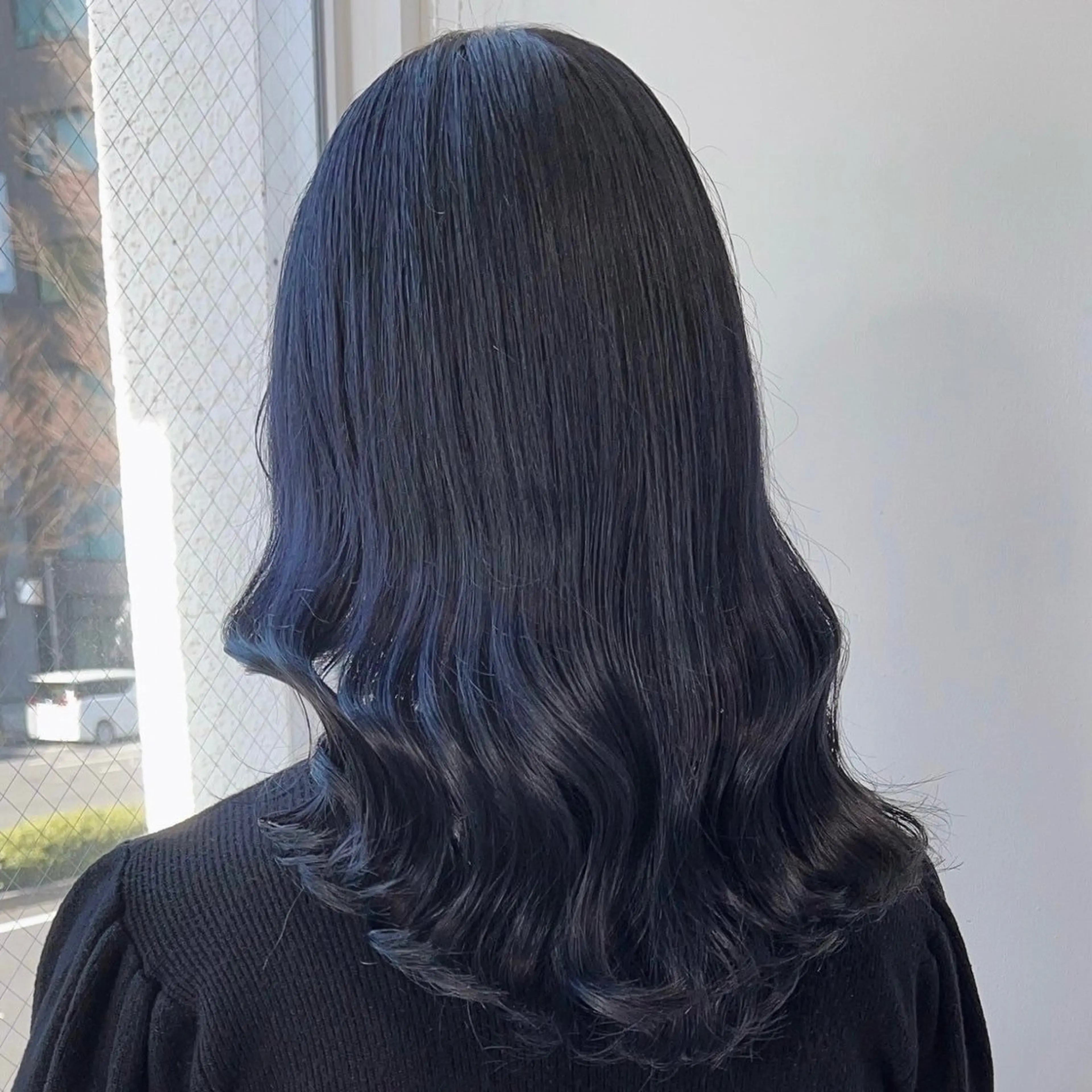 ロング カラー 韓国っぽ♡寒色/暗髪 🫧MOEKA🦋のヘアスタイル