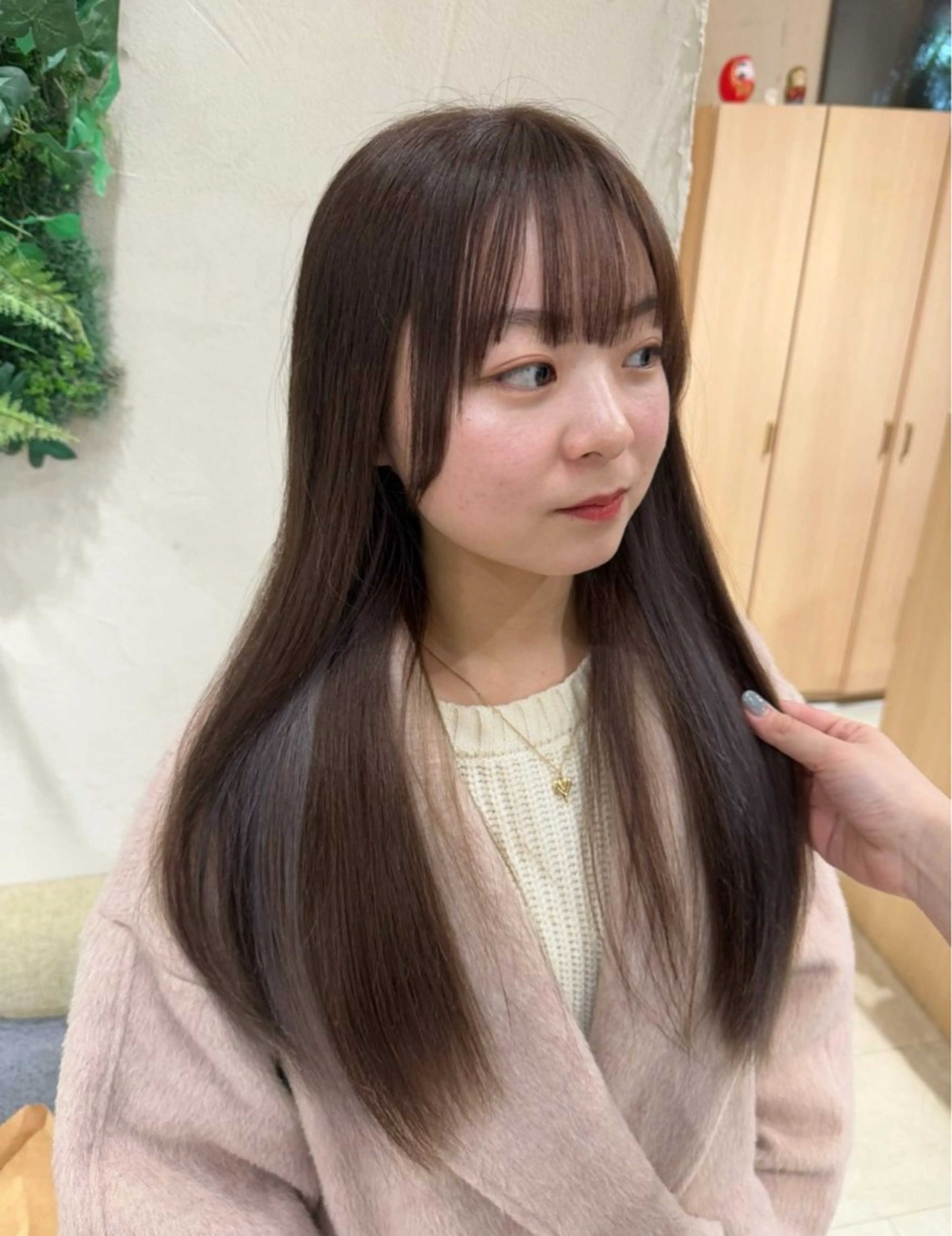 ロング カラー ヘアカラー トリートメント RISA/ KOHARU🍓のヘアスタイル