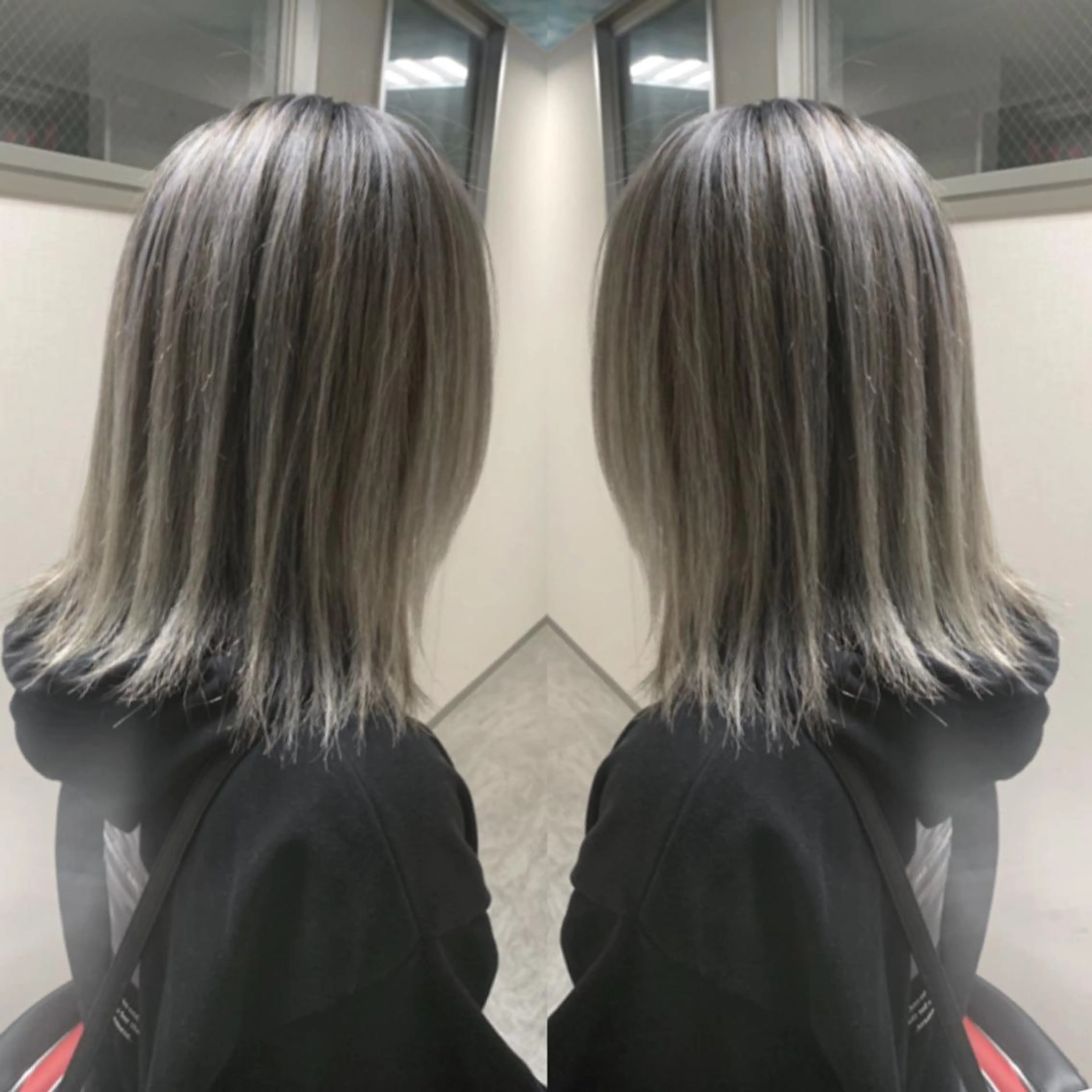 ショート マツエク・マツパ トリートメント ヘアカラー 松井那津子 /ハイライトブリーチのヘアスタイル