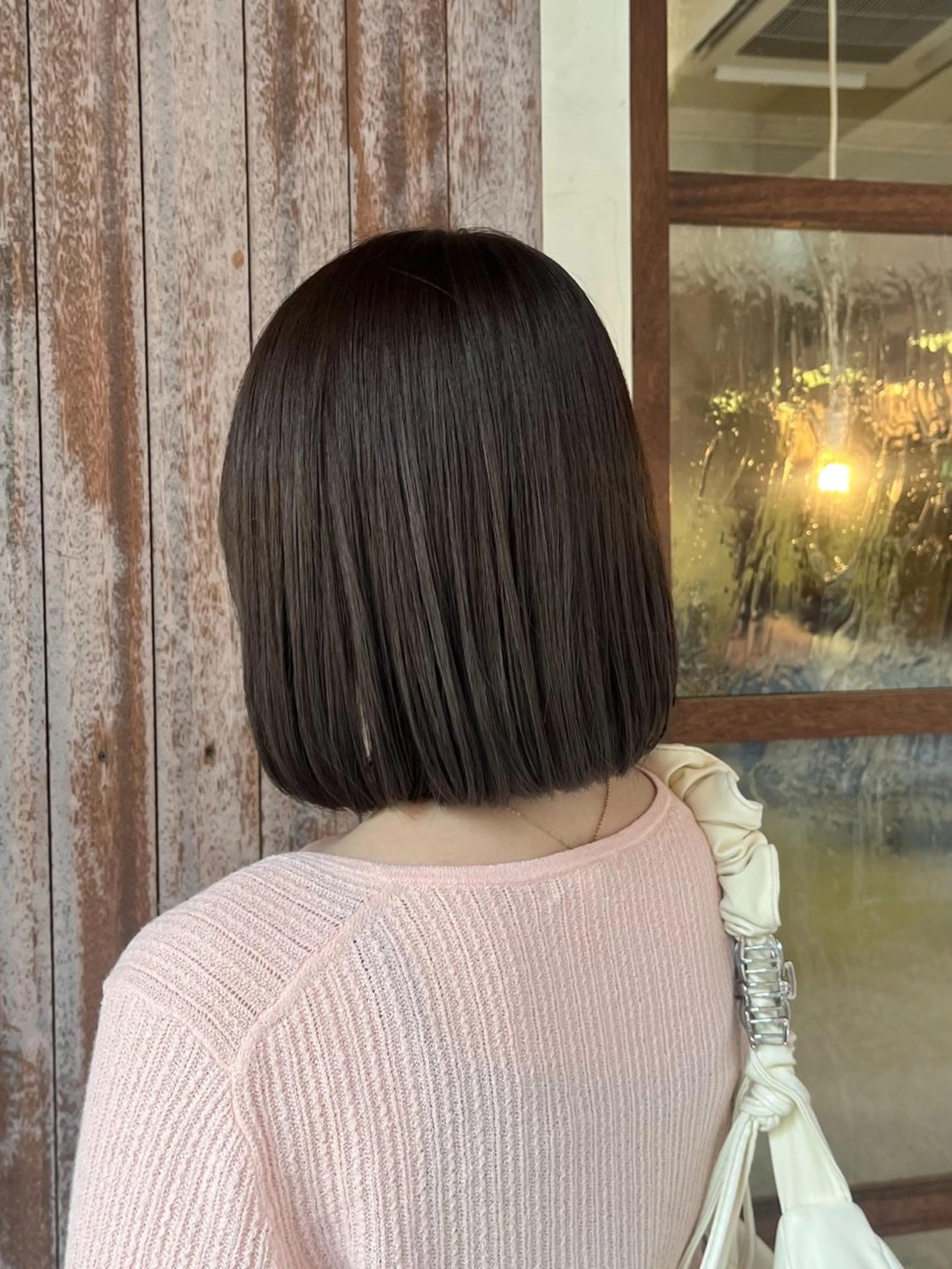 ミディアム 田中 鈴乃のヘアスタイル