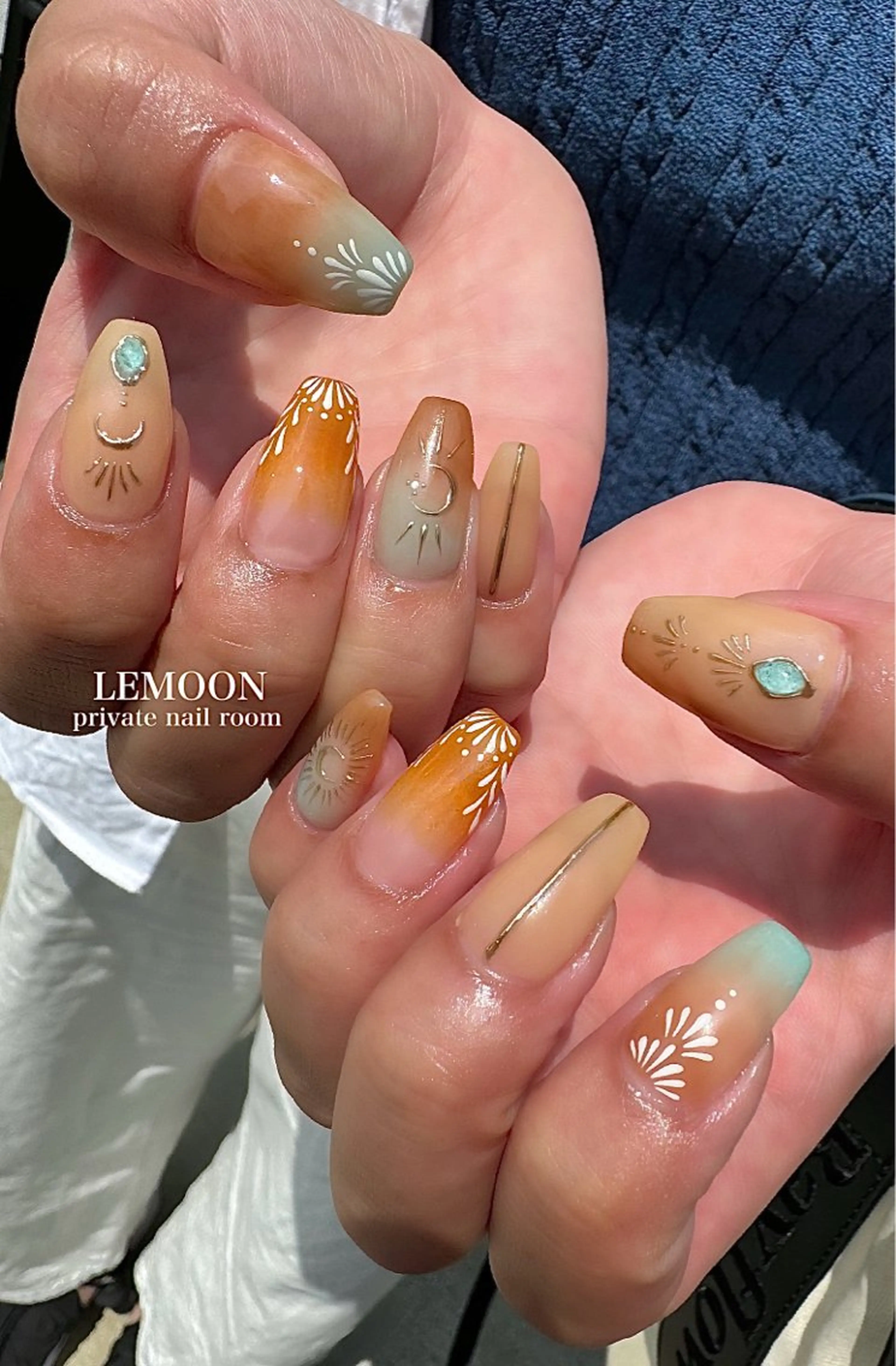 ネイル private nail salon　LEMOON所属・nail salon LEMOONのネイルデザイン