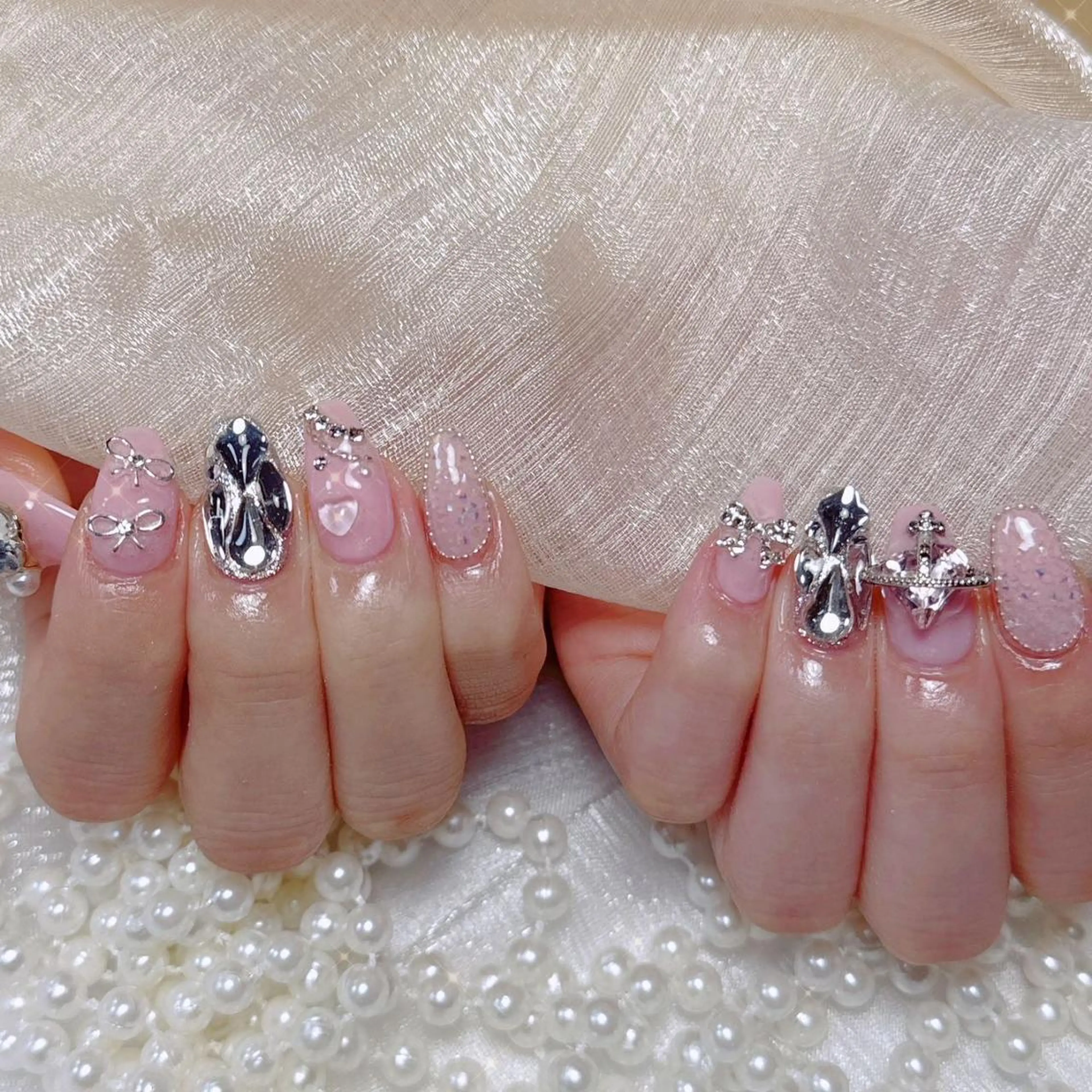 ネイル ハンドネイル きずな 🧚🏻‍♀️のネイルデザイン