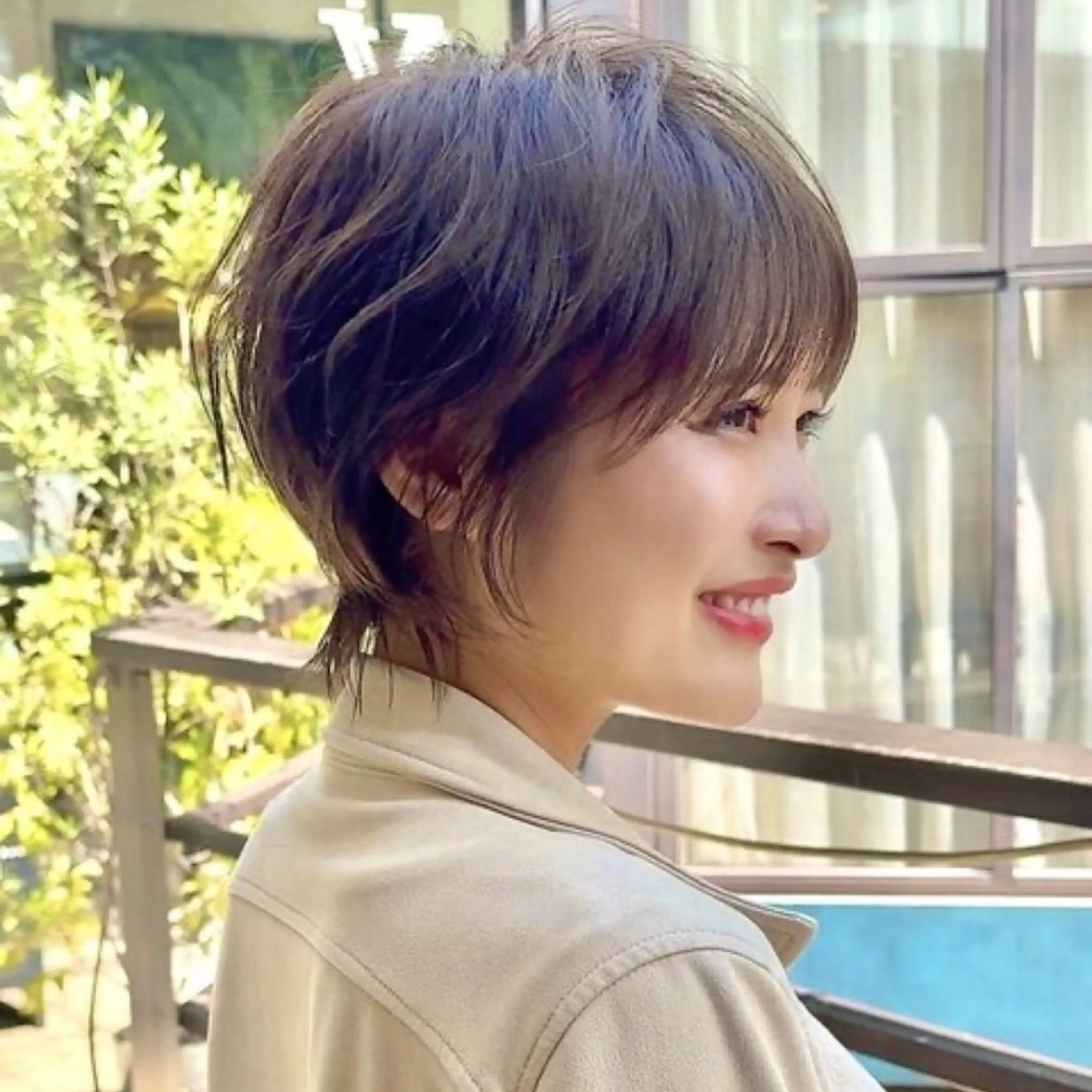 ショート 大阪/似合わせ ショート/たかいのヘアスタイル