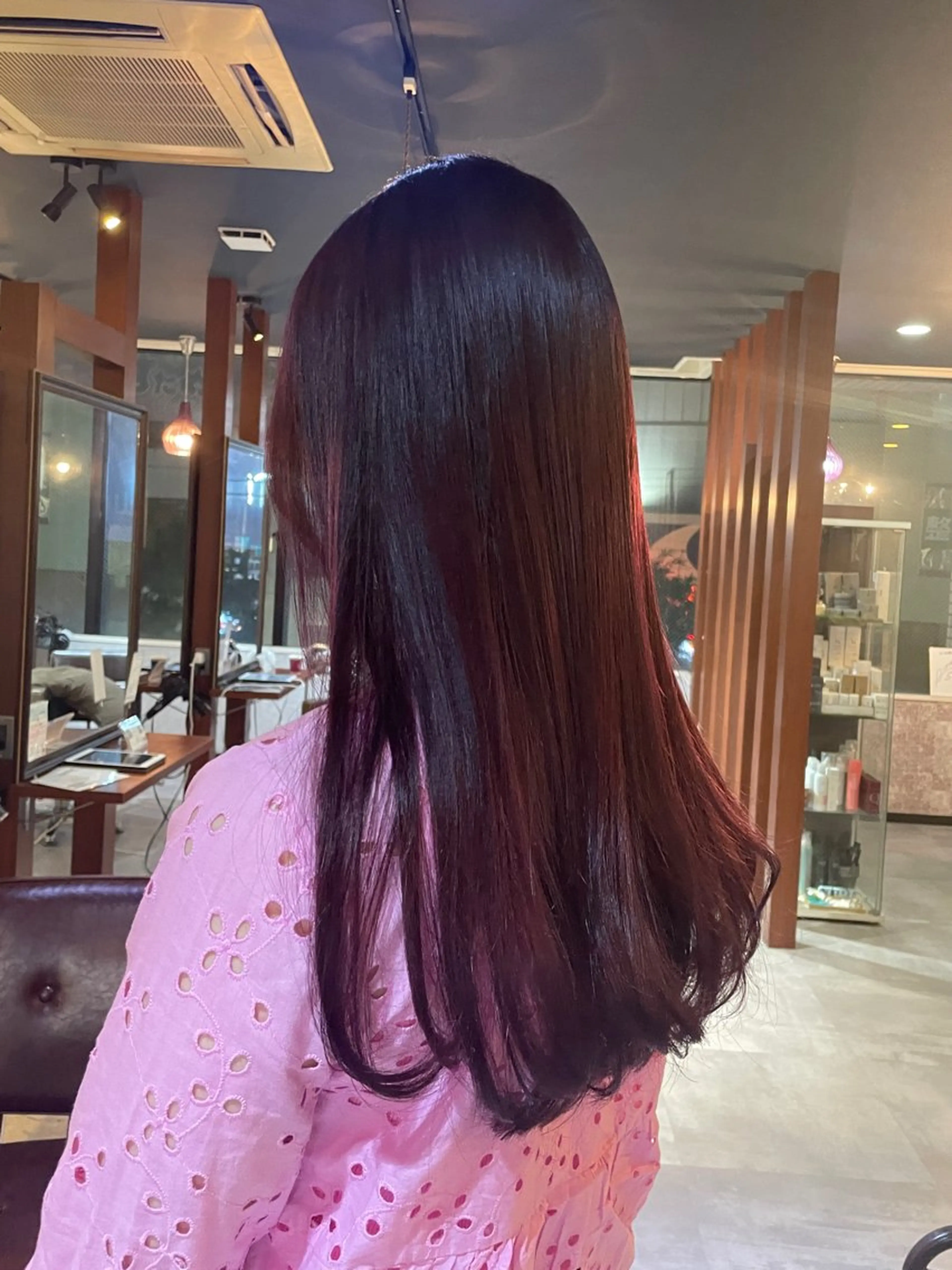 ロング eim hair rink  長津田店所属・🫧透明感カラー 🫧しほのヘアスタイル