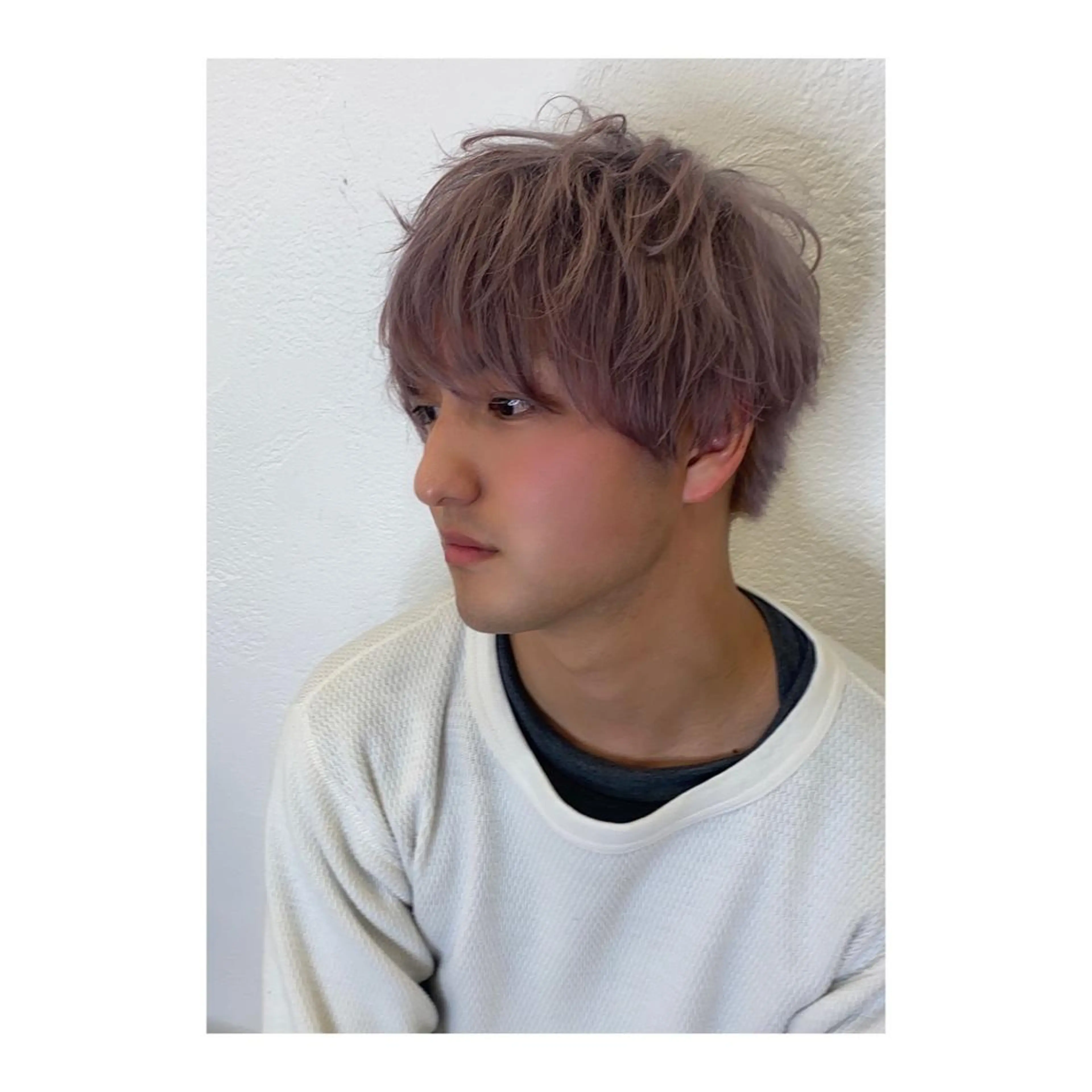 カラー メンズ vi-ta田町 ⭐️髪質改善⭐️のヘアスタイル