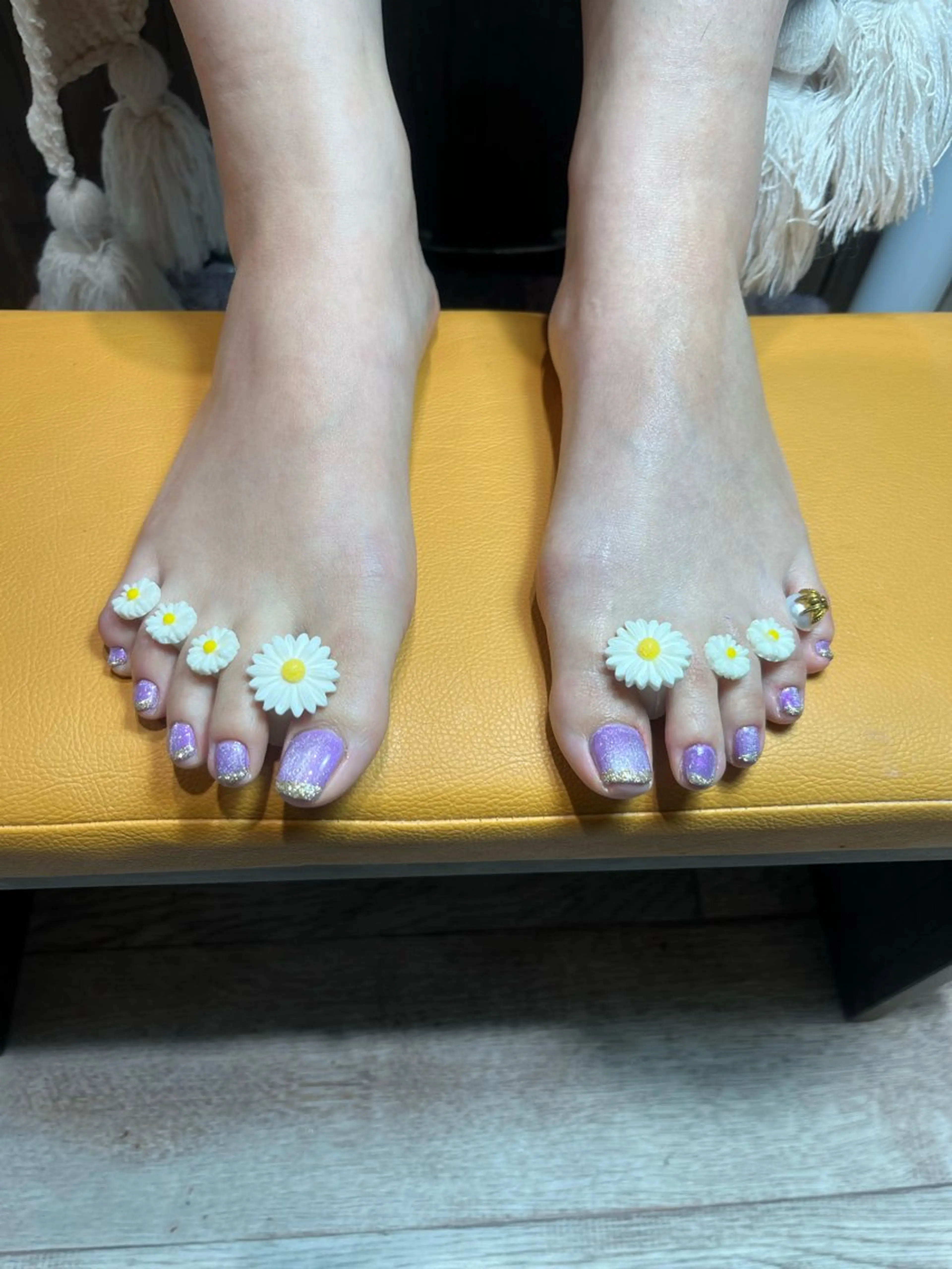 ネイル フットネイル 川崎 友美のネイルデザイン