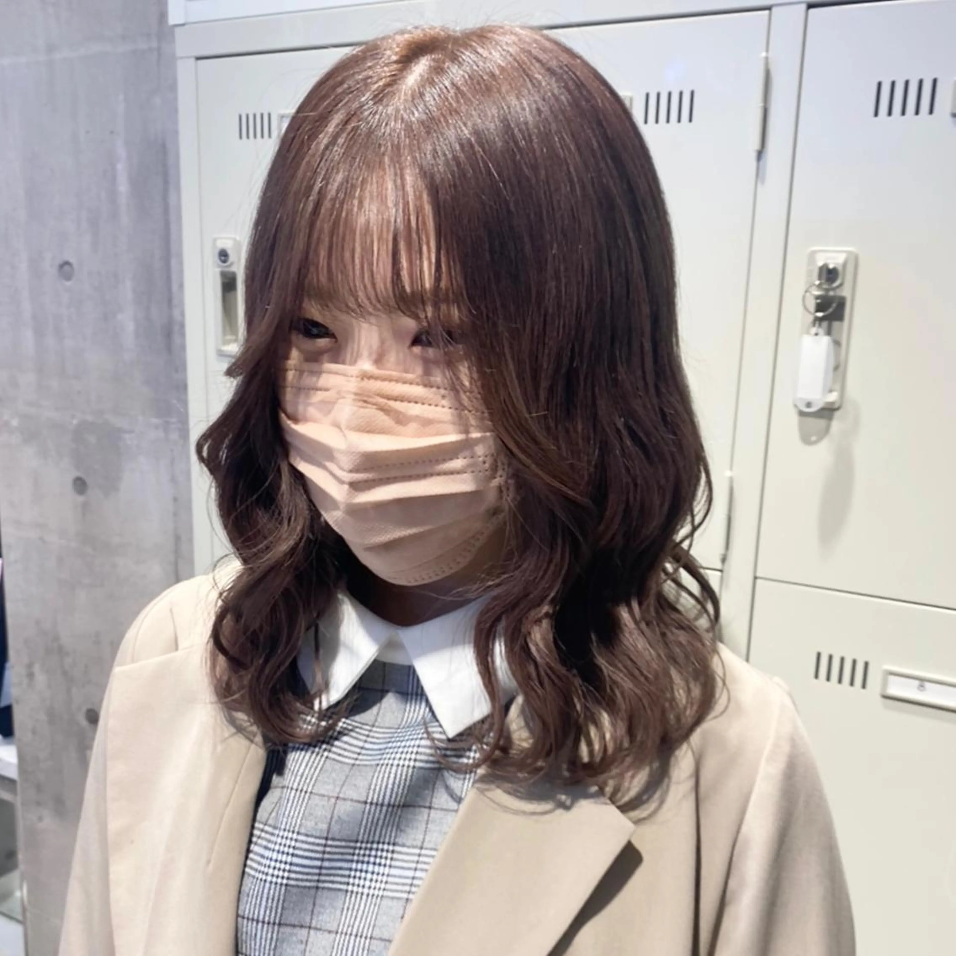 セミロング カラー ヘアアレンジ メンズ ヘアカラー トリートメント ヘアセット お悩み解決美容師 💐AMIのヘアスタイル