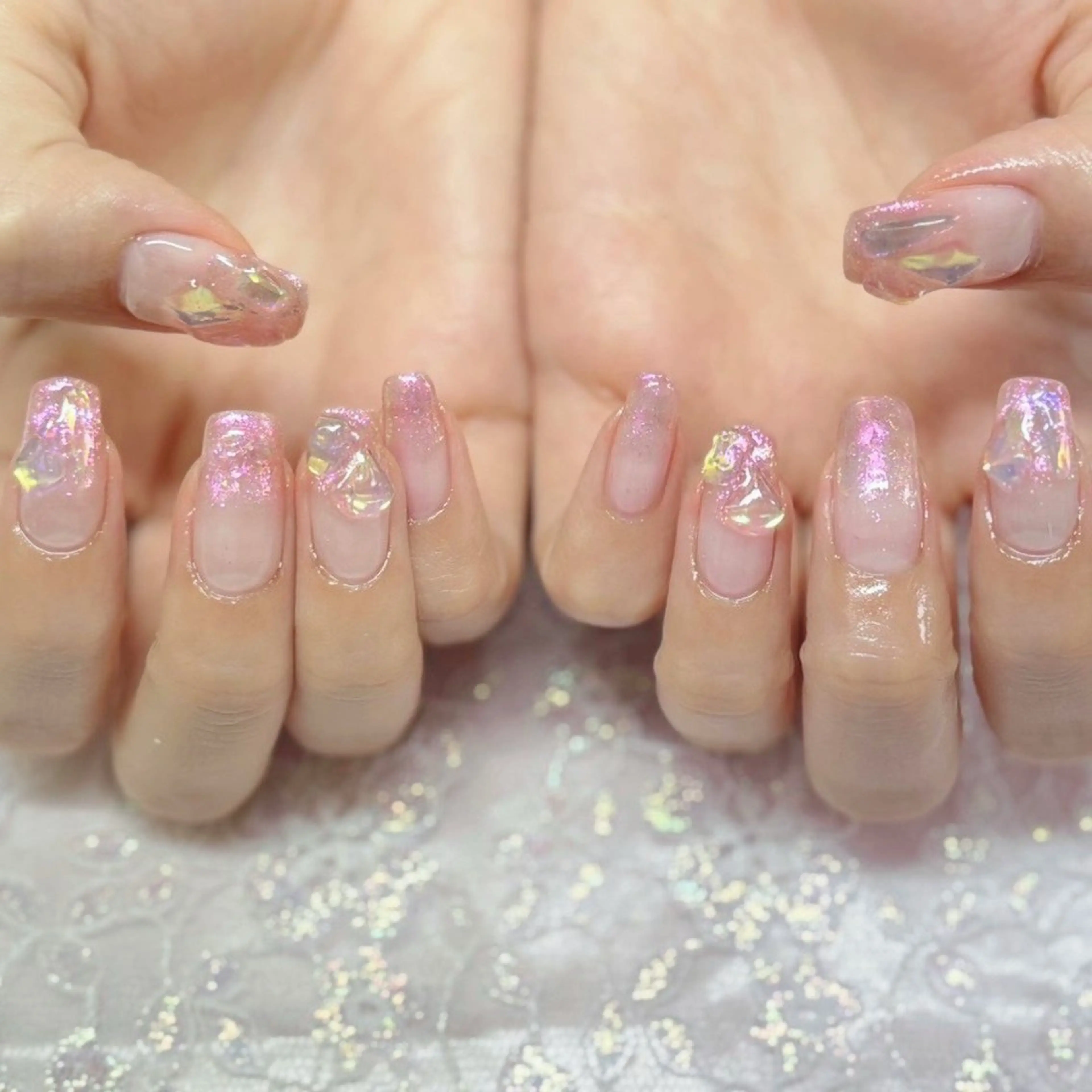 ネイル 持ち込み ハンドネイル Nail lieNのネイルデザイン