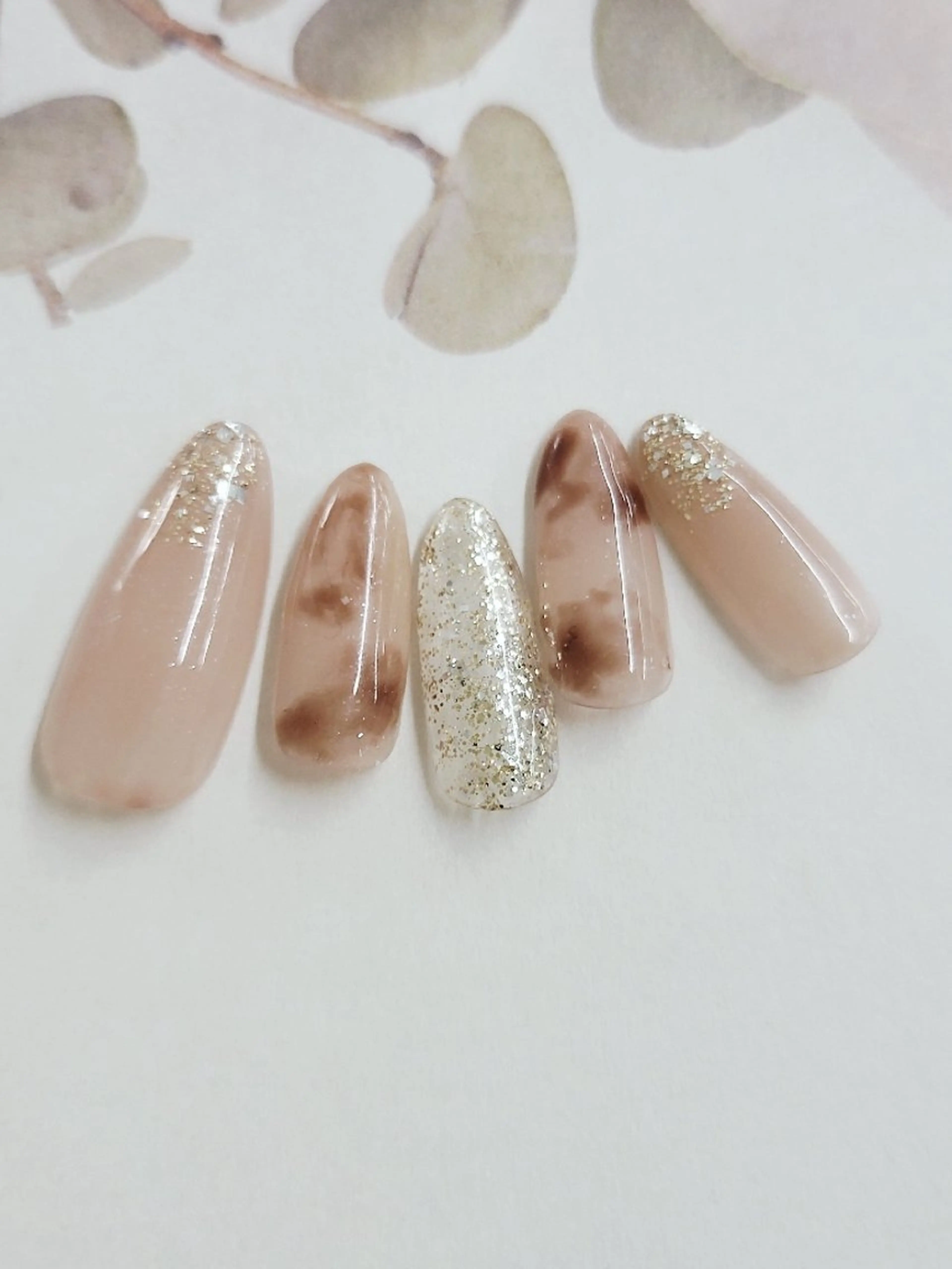 カラー ハンドネイル Jewelry&Nail ecxia所属・矢野 美希のネイルデザイン