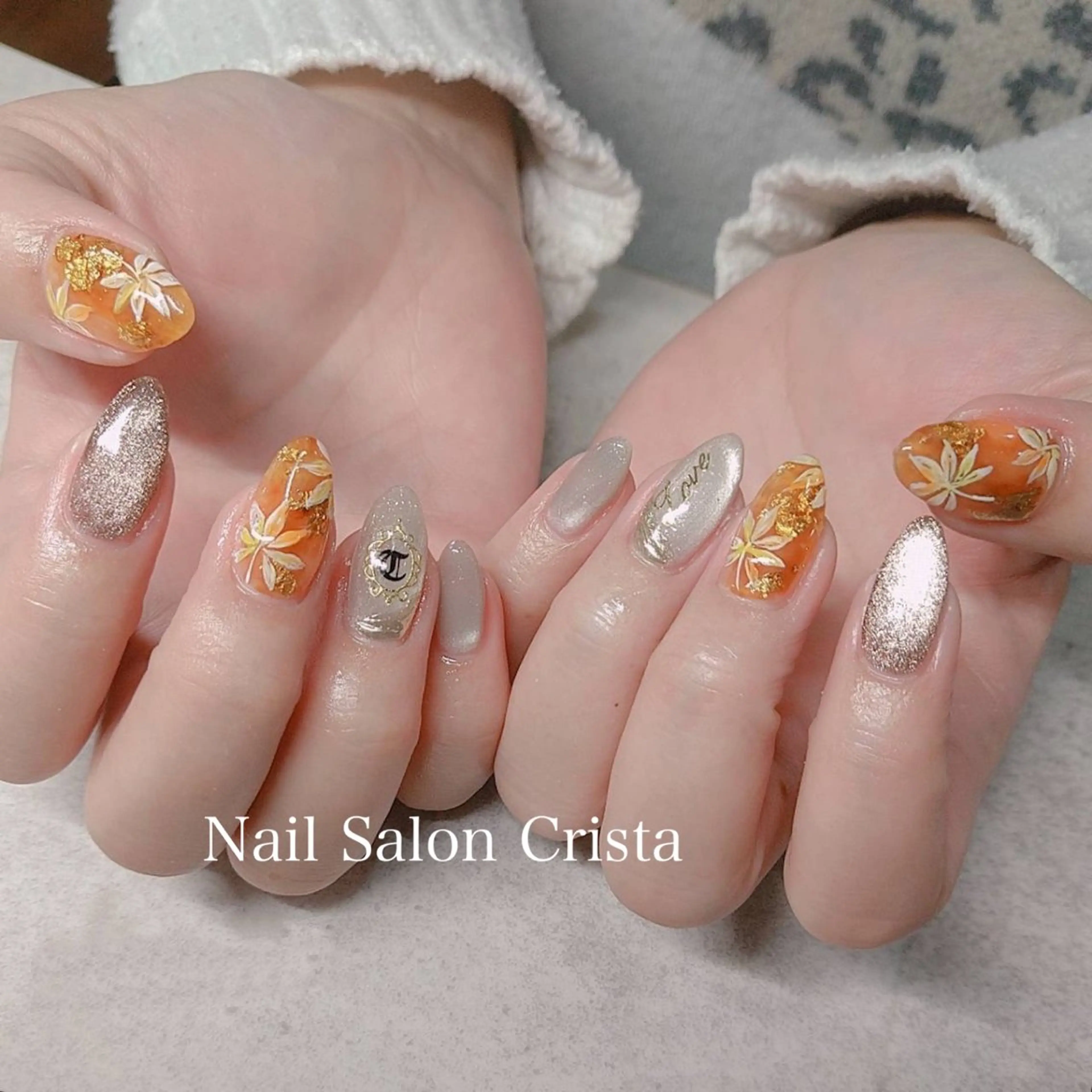 ネイル ジェルネイル パラジェル CRISTA所属・CRISTA MOMOのネイルデザイン