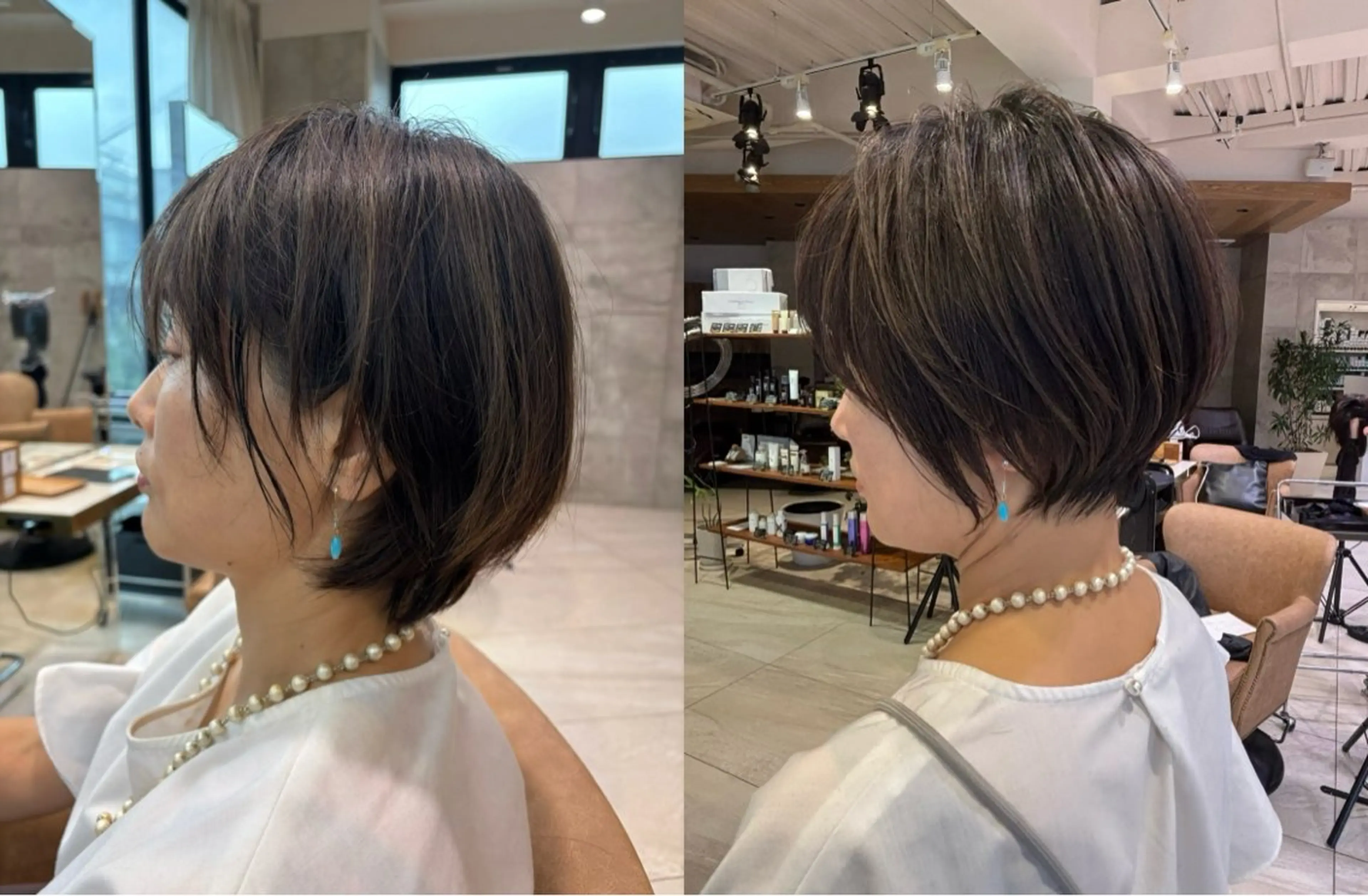 ショート 無料カットモデル /レイヤー特化/荒砂のヘアスタイル