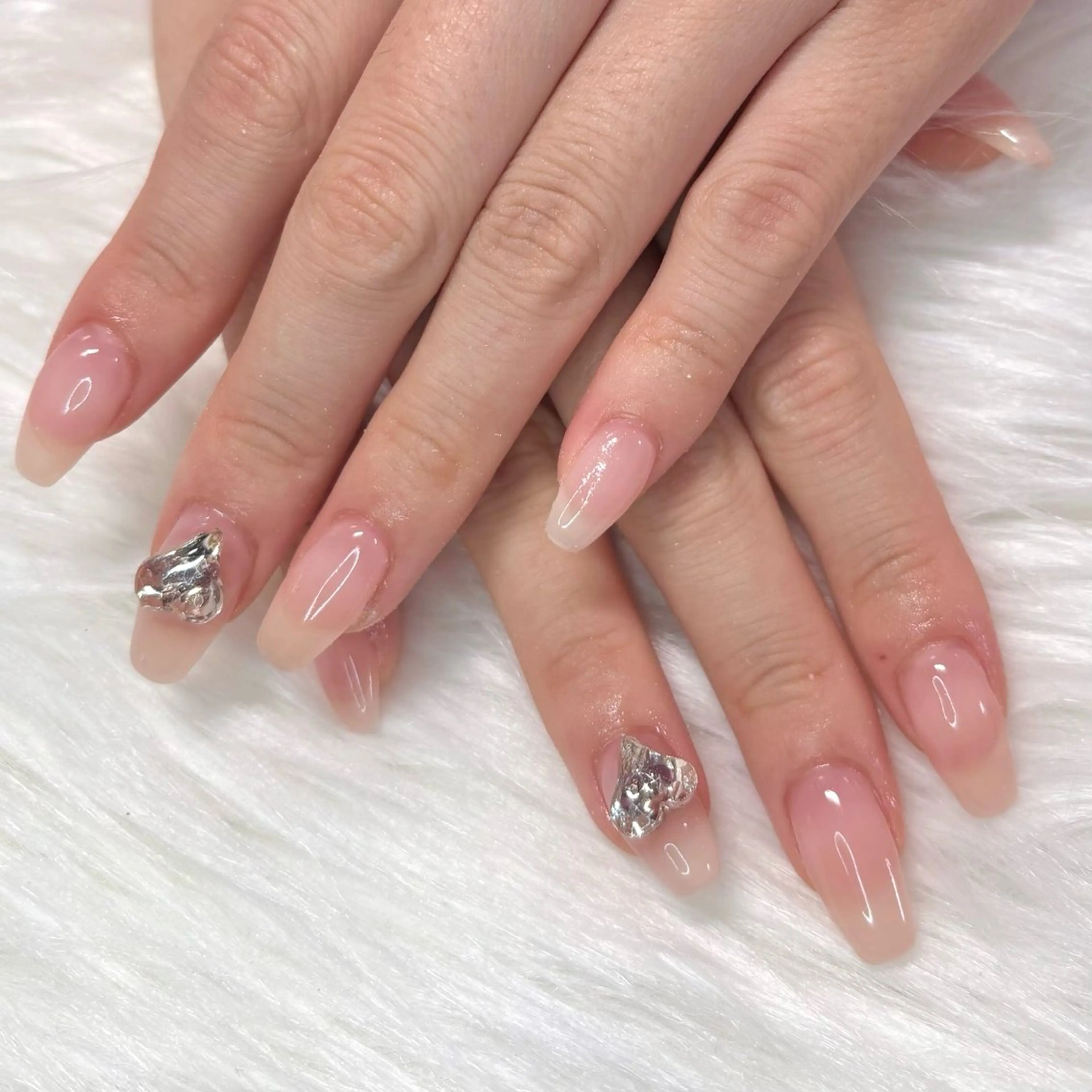ネイル シンプルネイル ハンドネイル Noix nailのネイルデザイン
