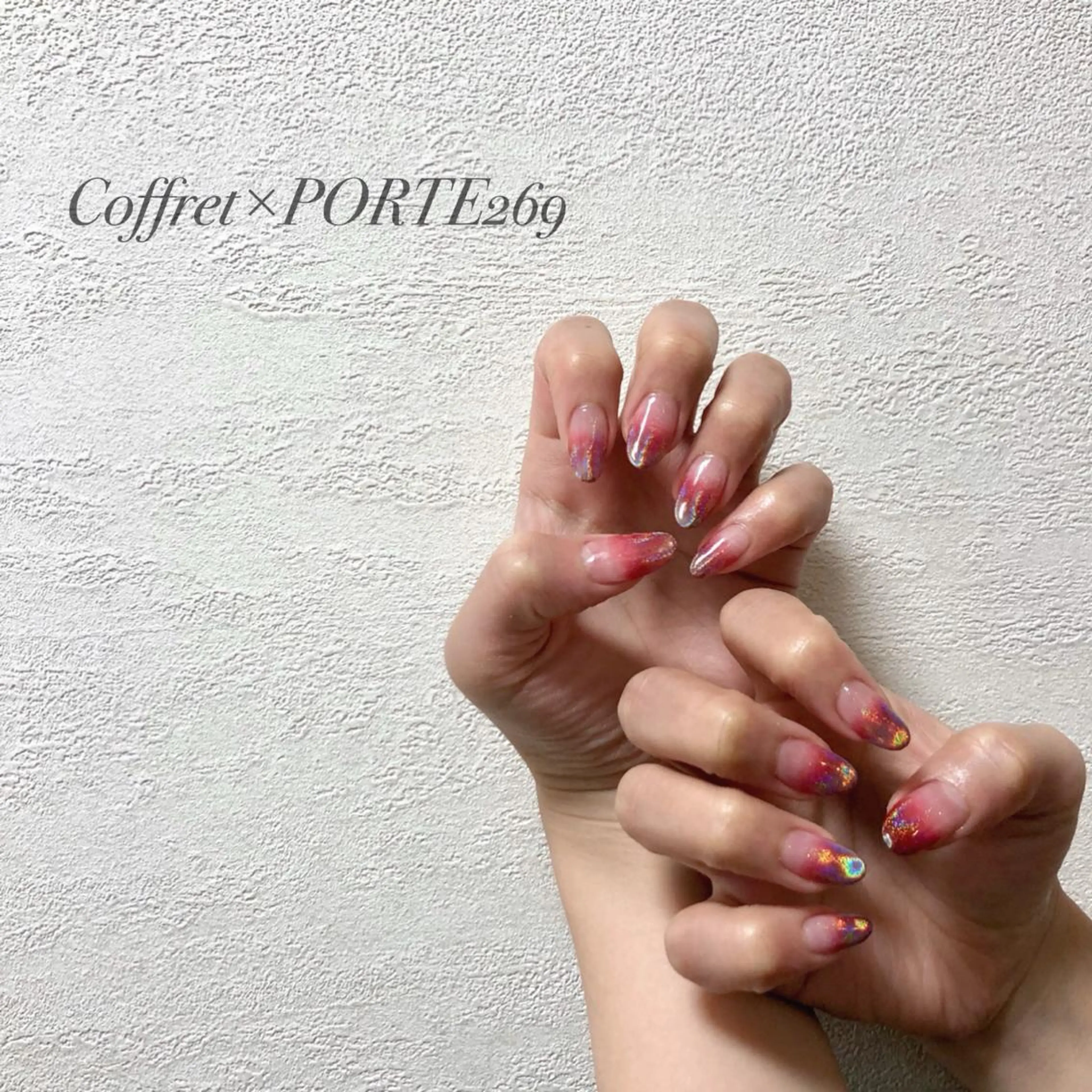 ネイル ミラーネイル WOLTOKYO池袋 💕maiのネイルデザイン