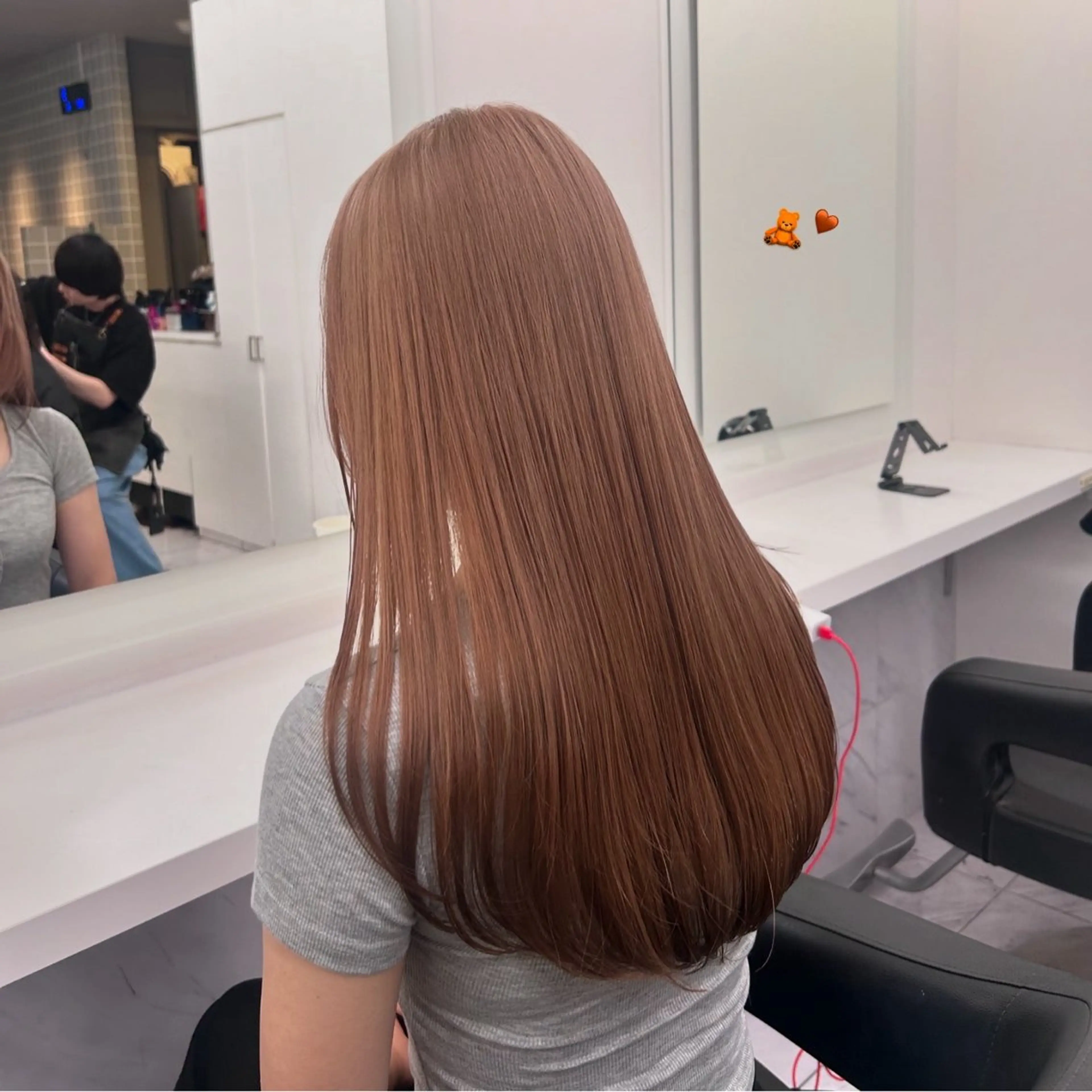 ロング カラー パーマ ヘアアレンジ メンズ キッズ ヘアカラー トリートメント 横浜美容室 RIKAのヘアスタイル