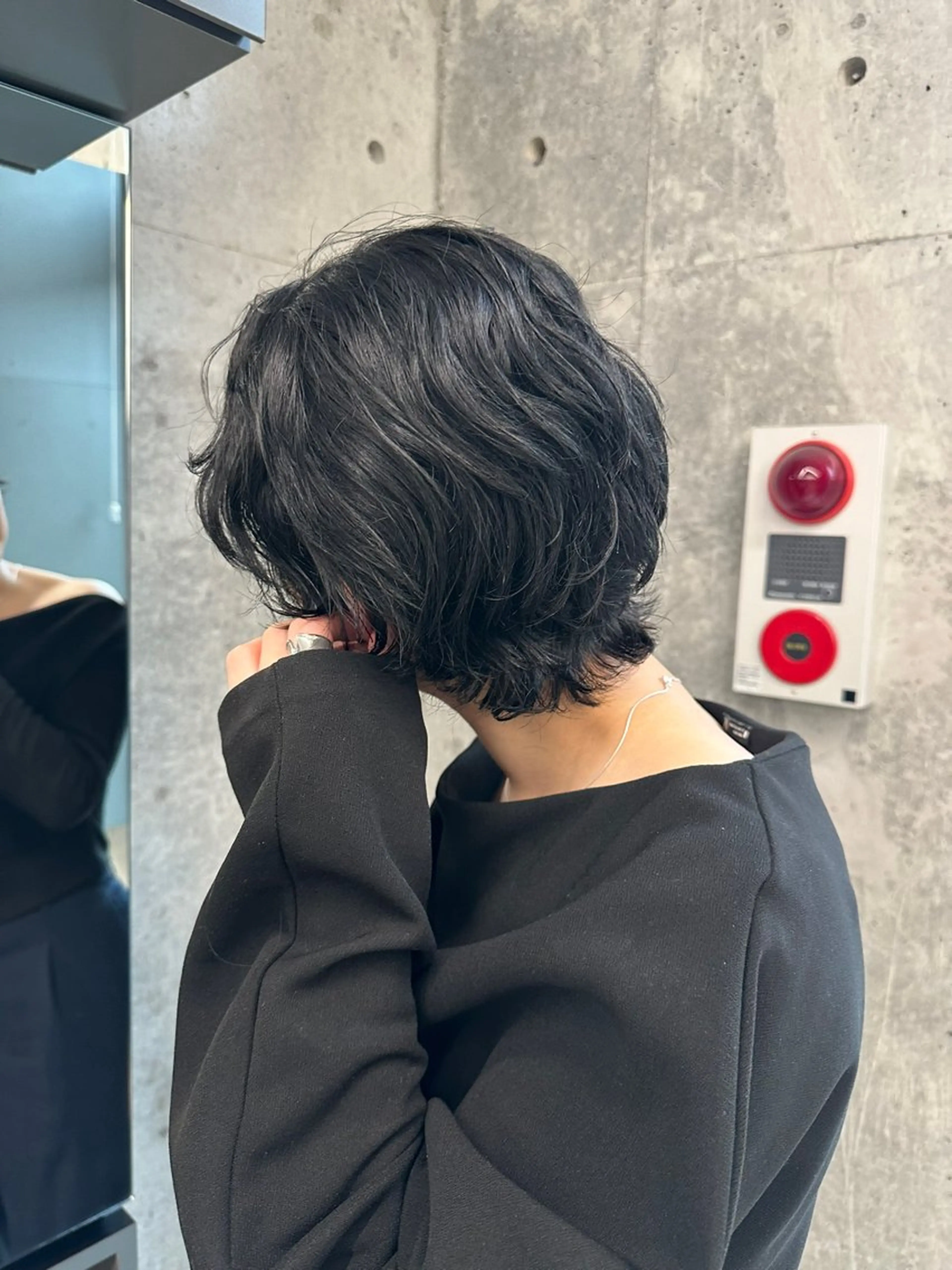 ミディアム パーマ カット パーマ お悩み解決パーマ hana🩰のヘアスタイル