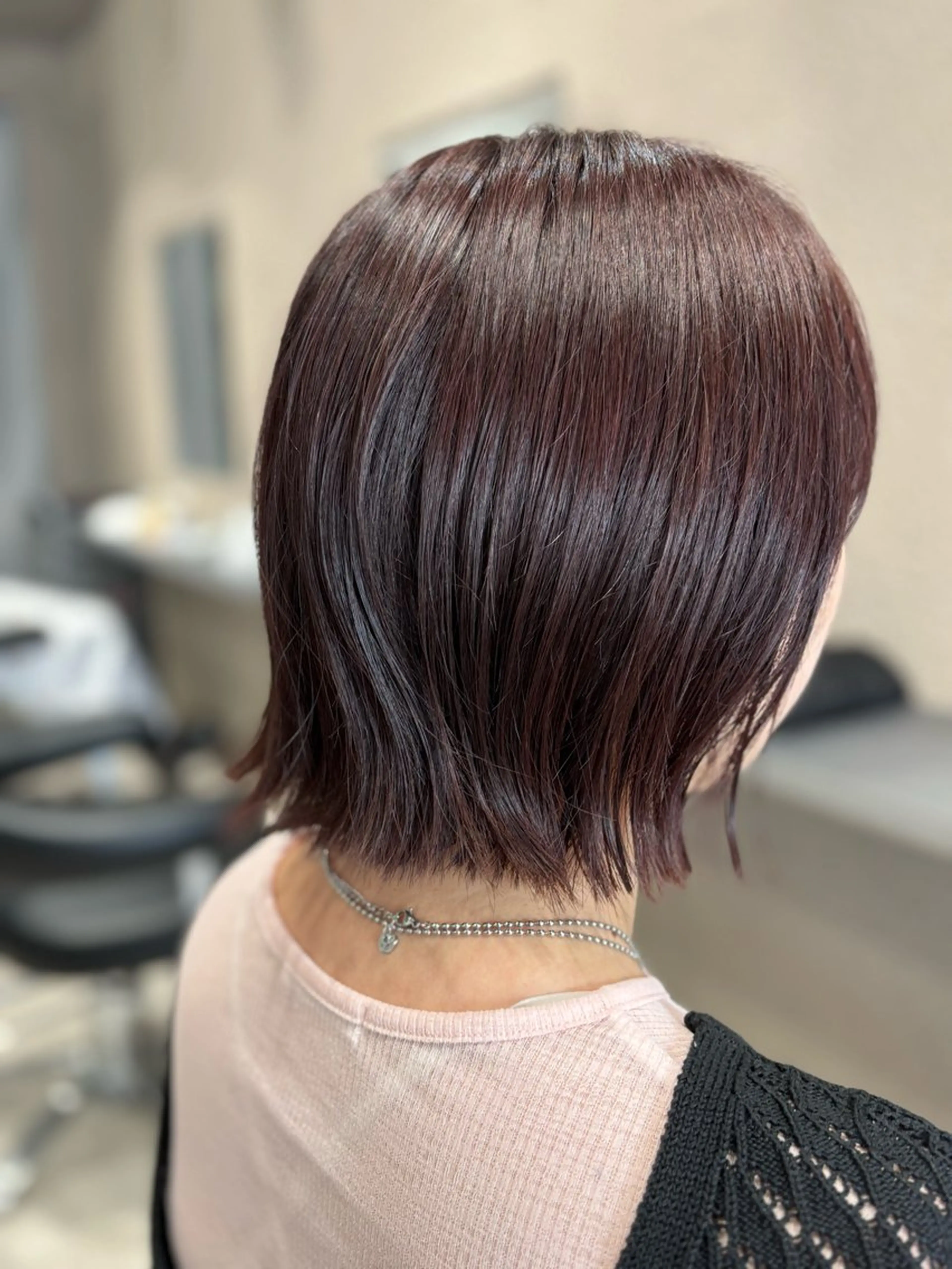 つやつや✨カット+カラー+3ステップトリートメント(白髪染めも可。ブリーチ・ハイライトを除く)の写真