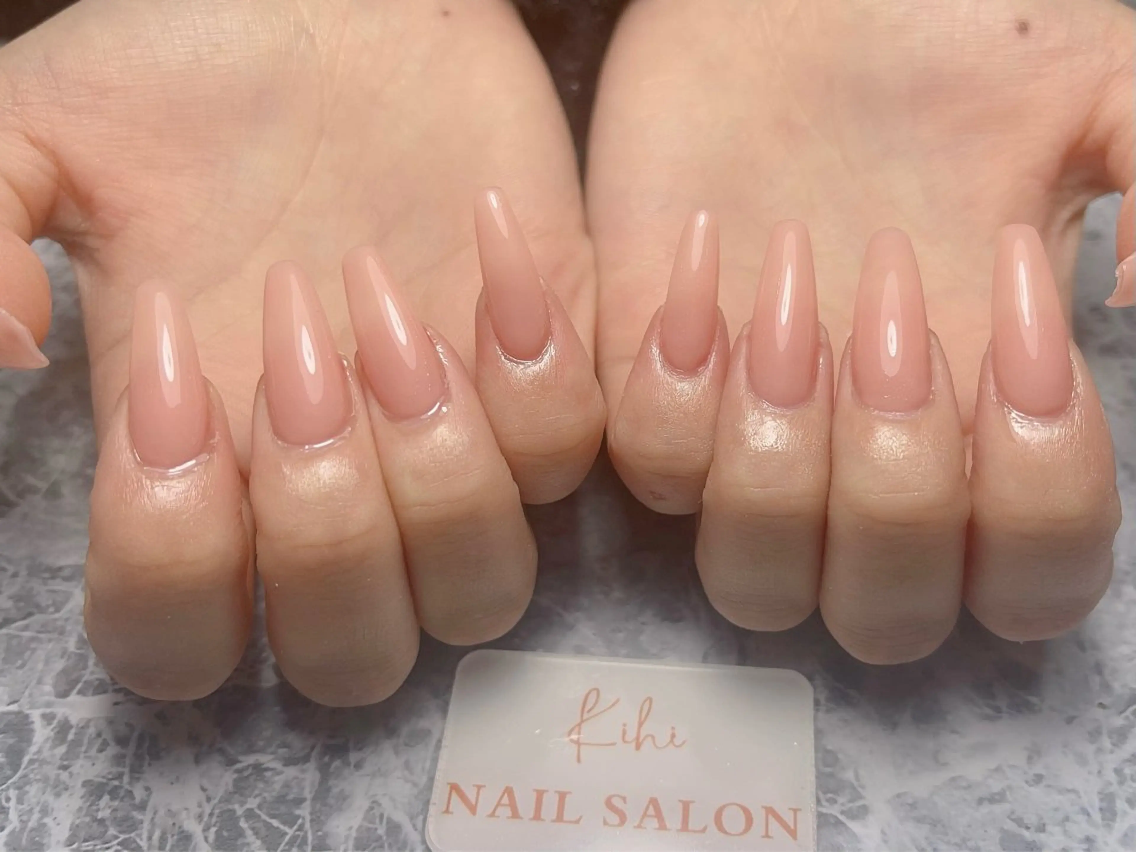 ネイル アートネイル フレンチネイル ジェルネイル グラデーション 韓国ネイル ハンドネイル ハンドケア Nail Salon Kihi さくらのネイルデザイン