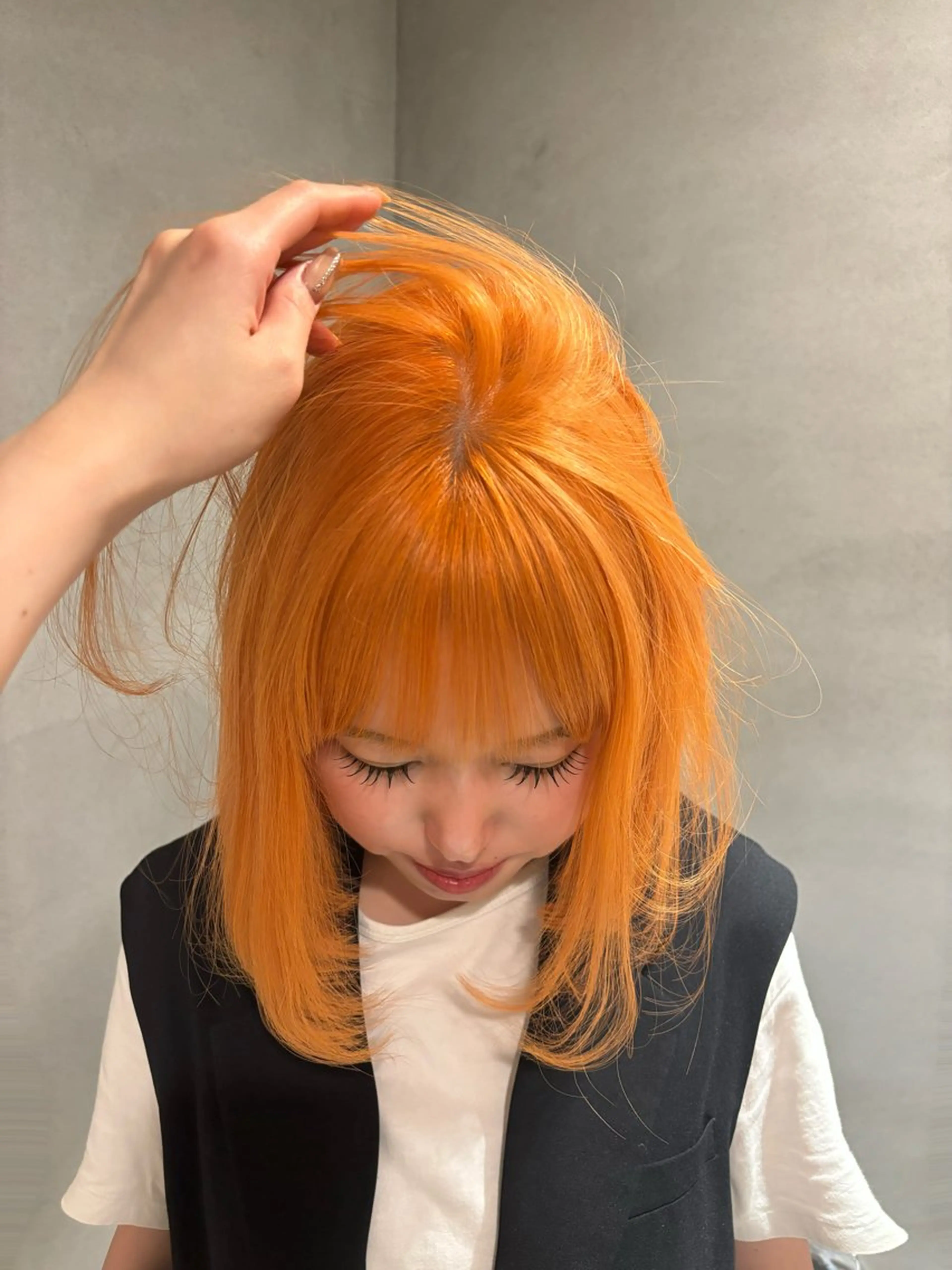 ショート LINDO TOKYO UMEDA所属・梅田/ハイトーン /カラー特化/りんくのヘアスタイル