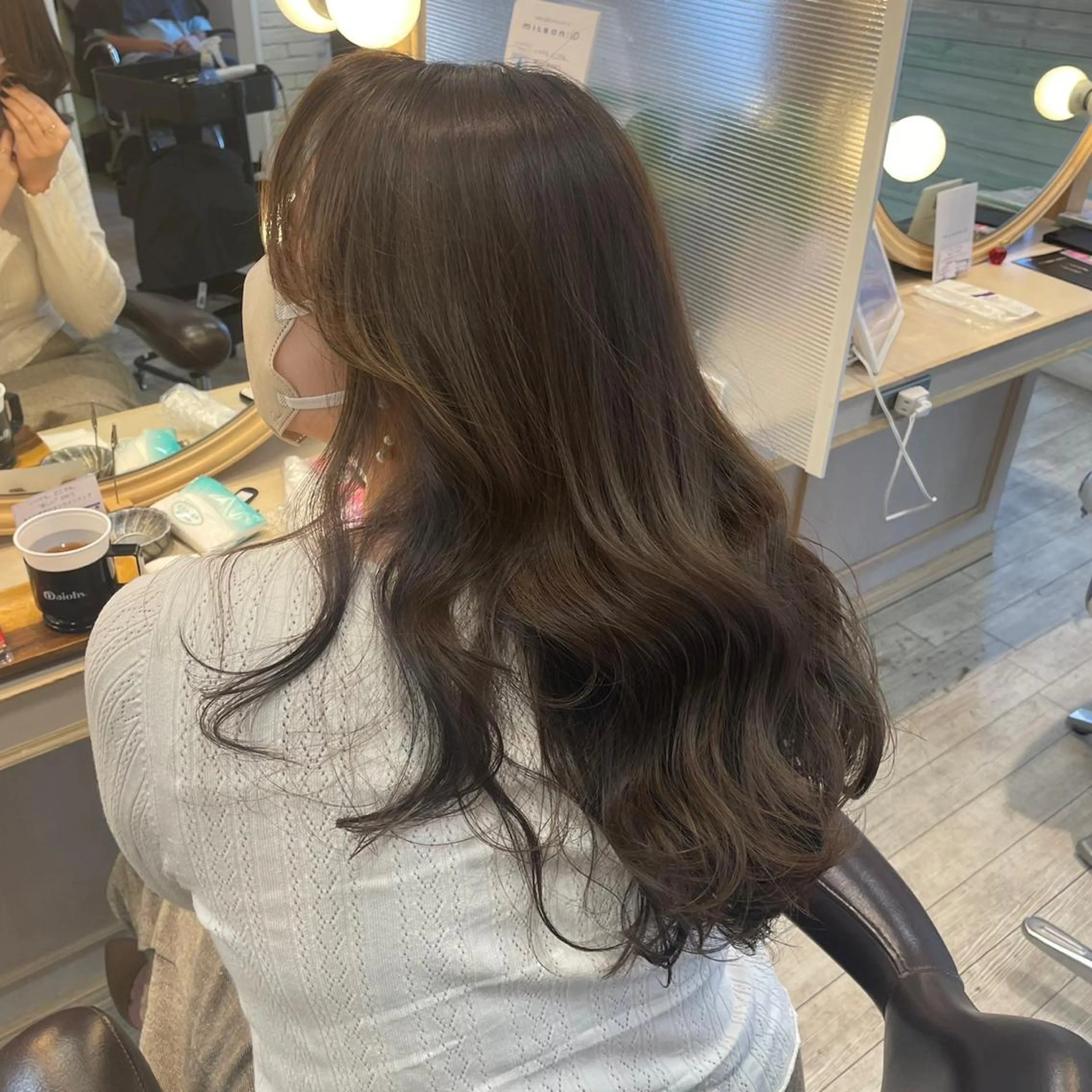 カラー 透明感カラー KEEN.渋沢/ 横溝小夏のヘアスタイル