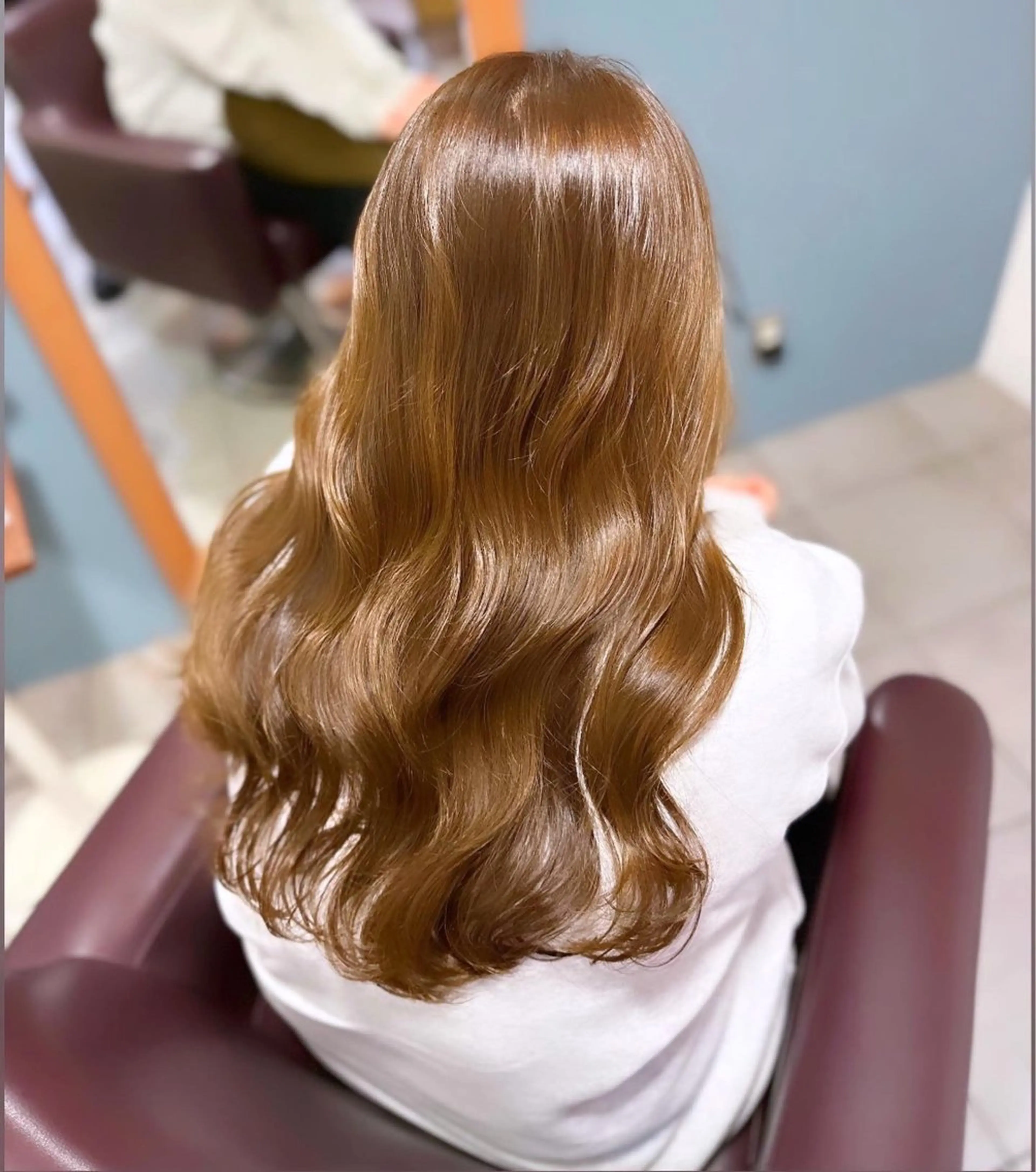 ロング 西川 仁のヘアスタイル
