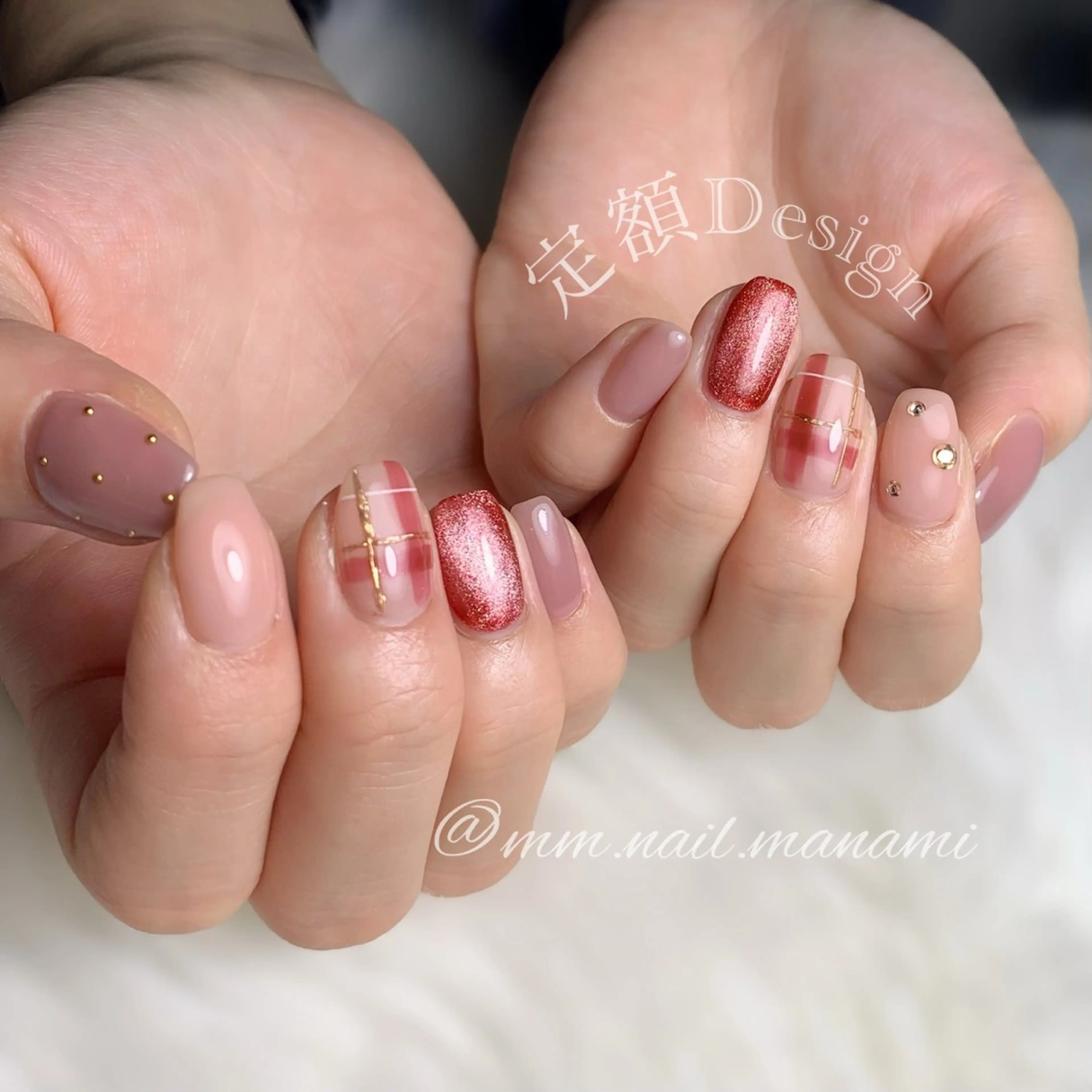 ネイル 'mm所属・'mm  (ミリ) ＭＡＮＡＭＩのネイルデザイン
