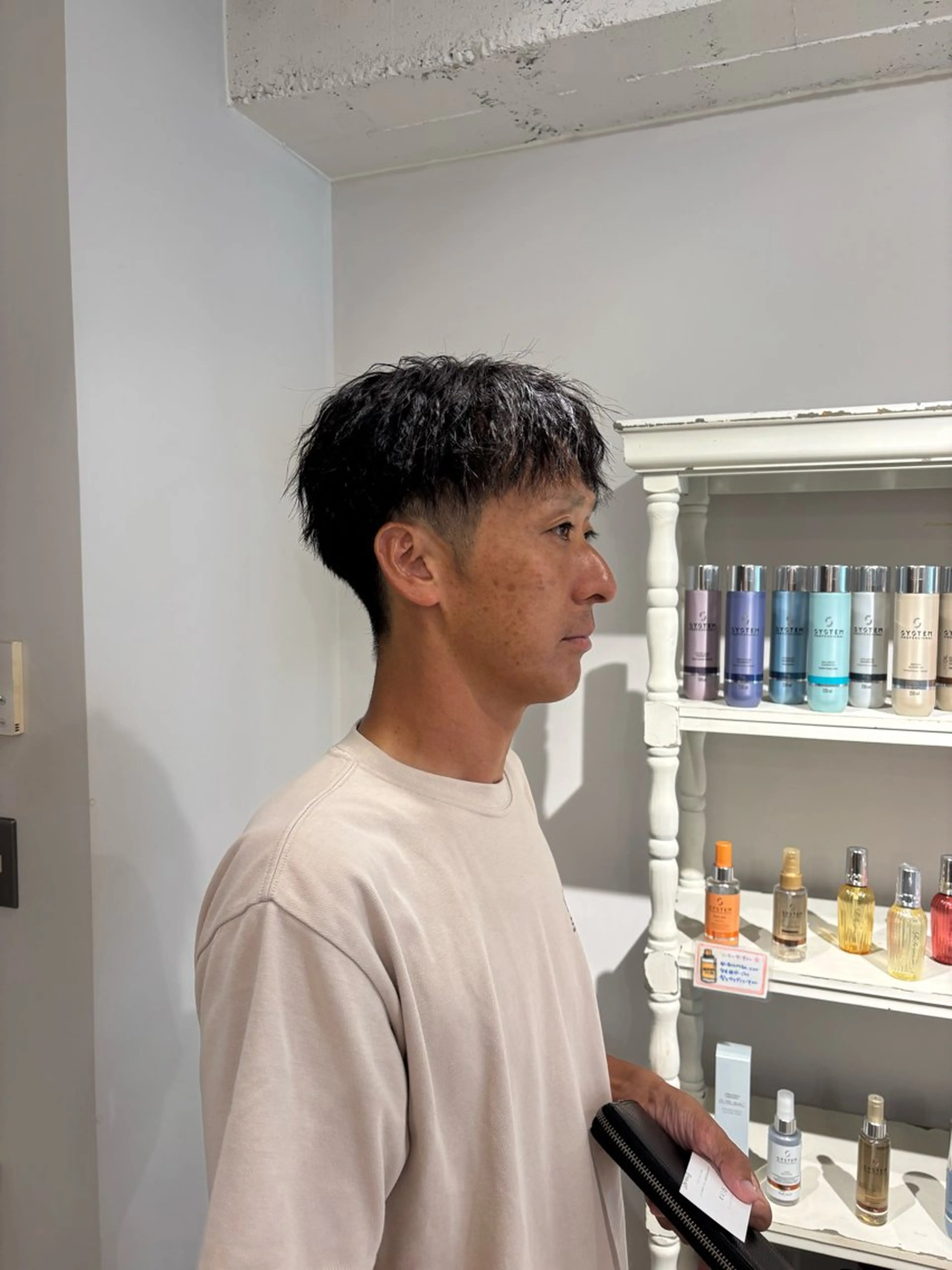パーマ メンズ メンズパーマ メンズツイストパーマ ツイストパーマ CreBiA / Rinaのヘアスタイル