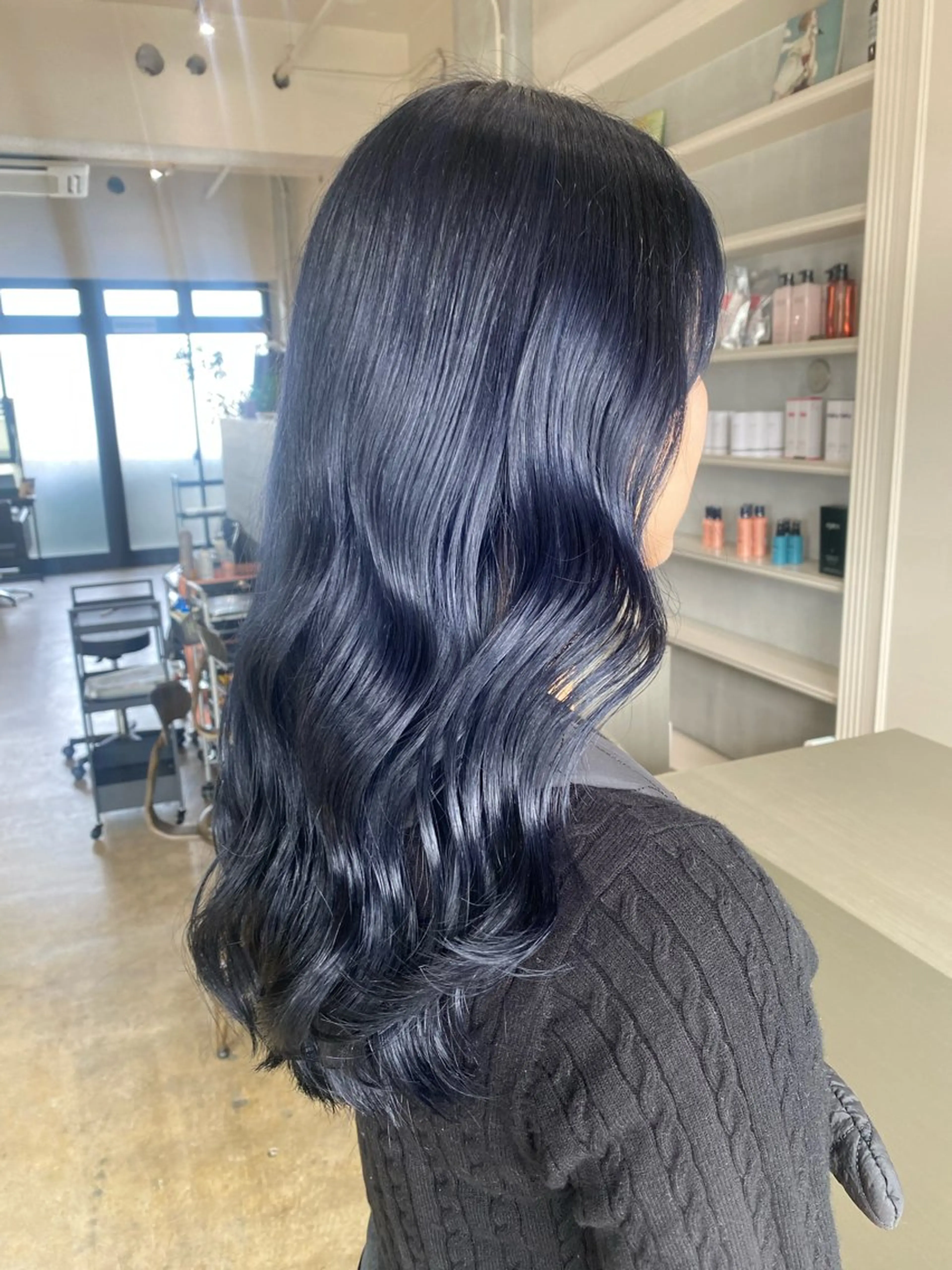 セミロング カラー 髪質改善特化🥣🫧 天神美容室のヘアスタイル