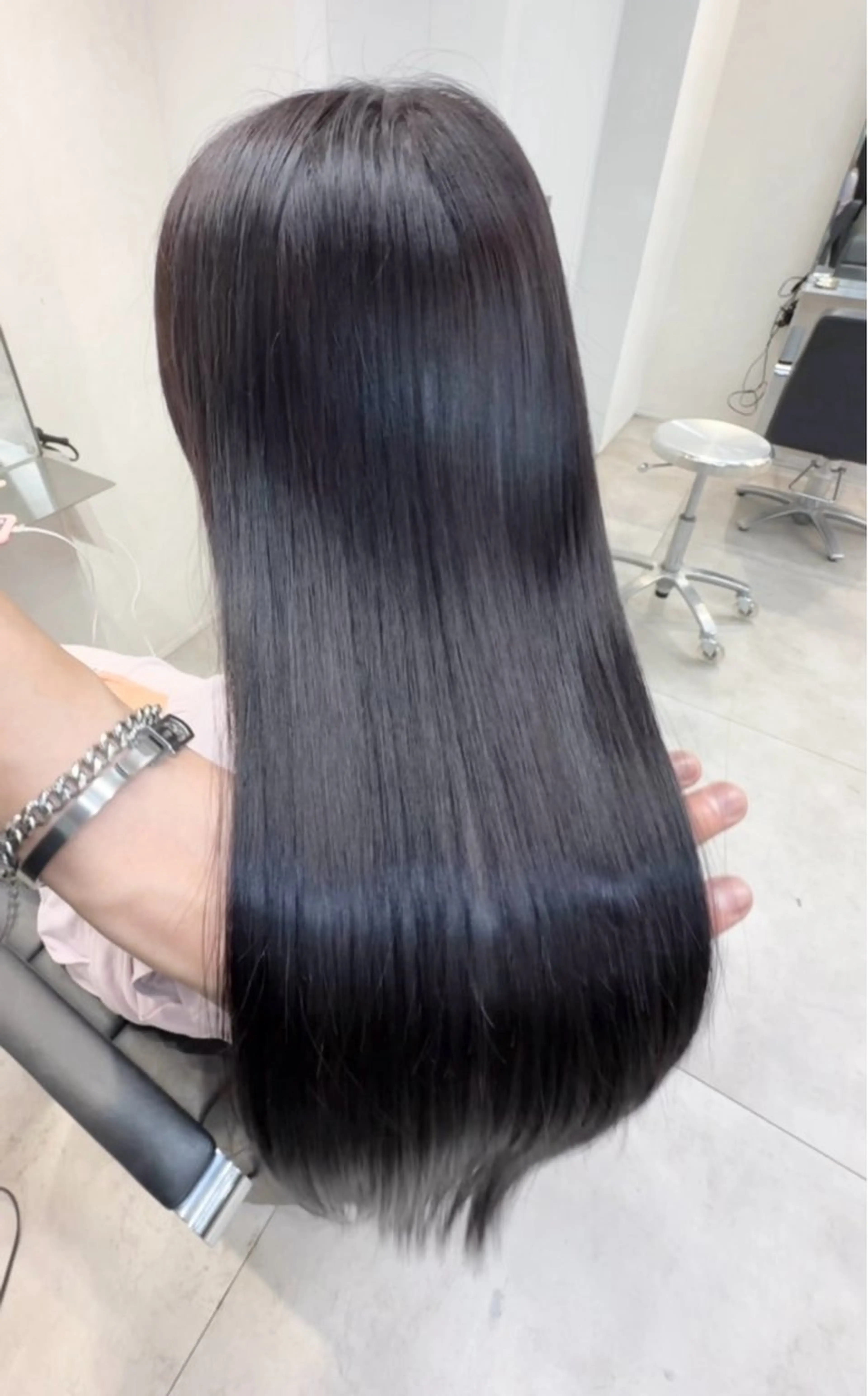 ロング カット 縮毛矯正 トリートメント hao所属・✨美髪矯正✨髪質改善 ✨レイヤー✨大山　悠のヘアスタイル