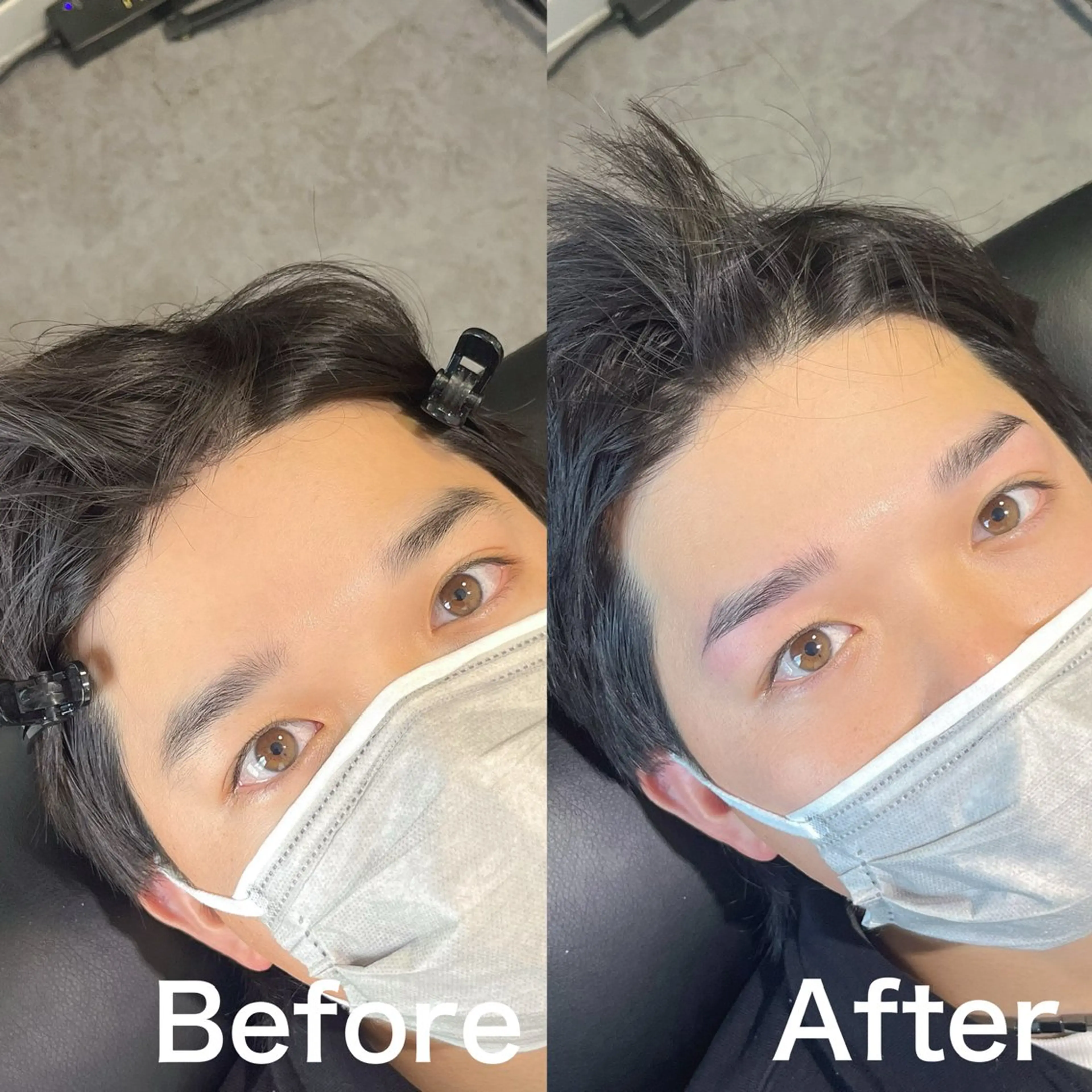 メンズ アイブロウ ワックス脱毛 眉カット その他(アイブロウ) 30日◯Re:gid Yusukeの眉毛・アイブロウイメージ