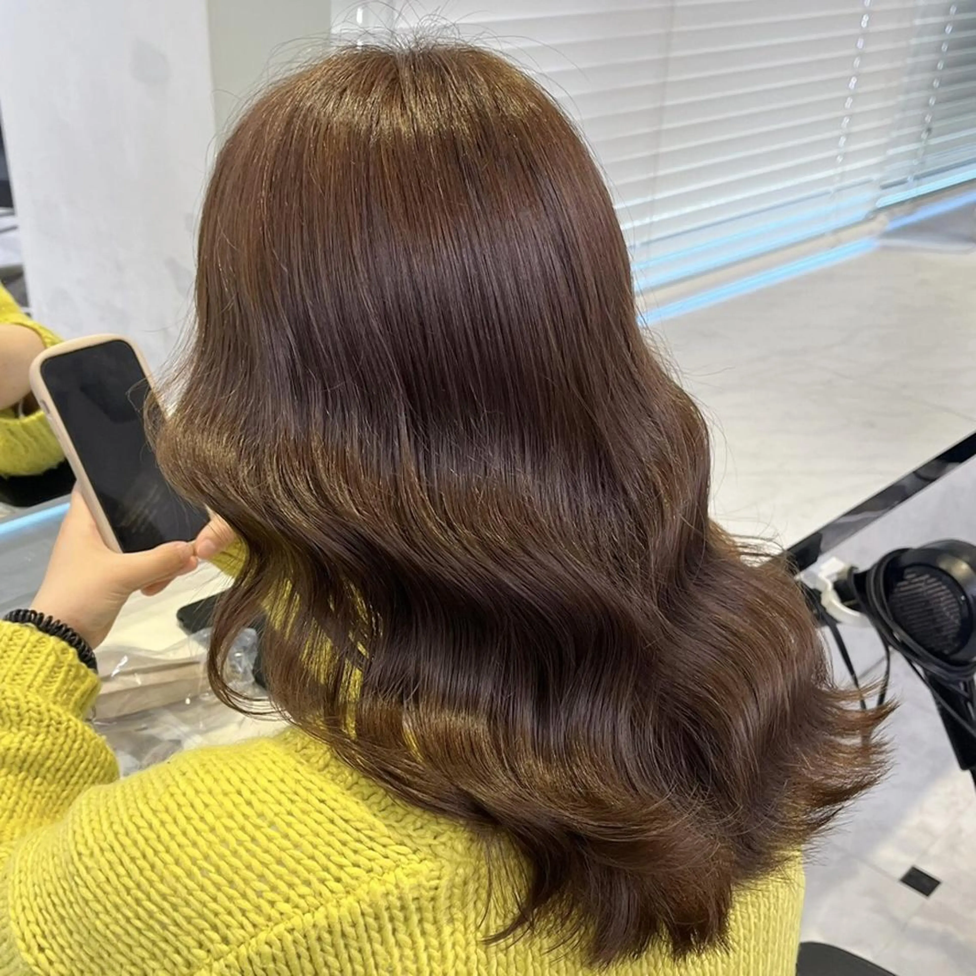 カラー ブリーチなしモテヘア 🤍REN🤍🪄のヘアスタイル