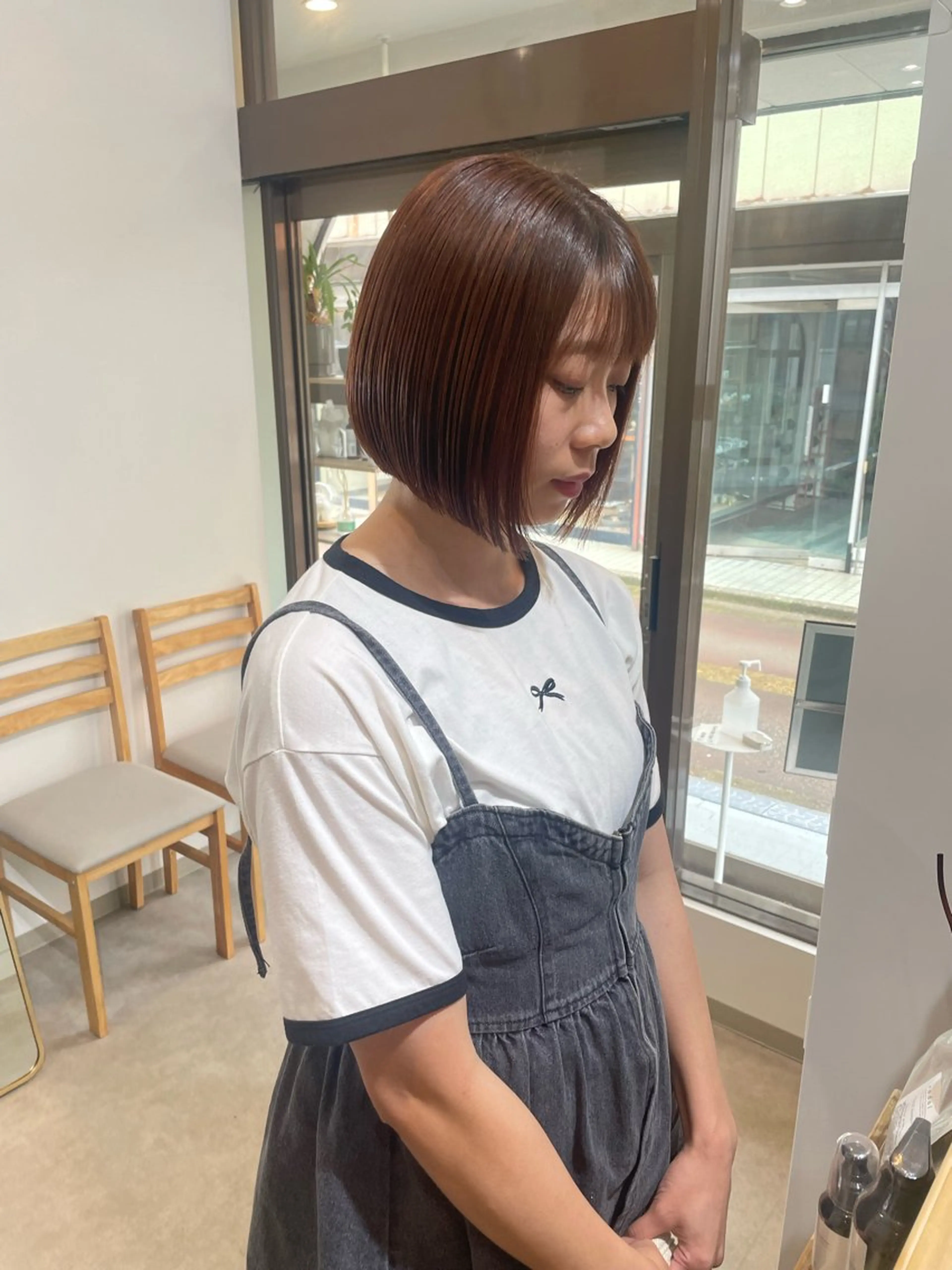 ミディアム カット ヘアカラー トリートメント radol所属・やまもと けんたのヘアスタイル