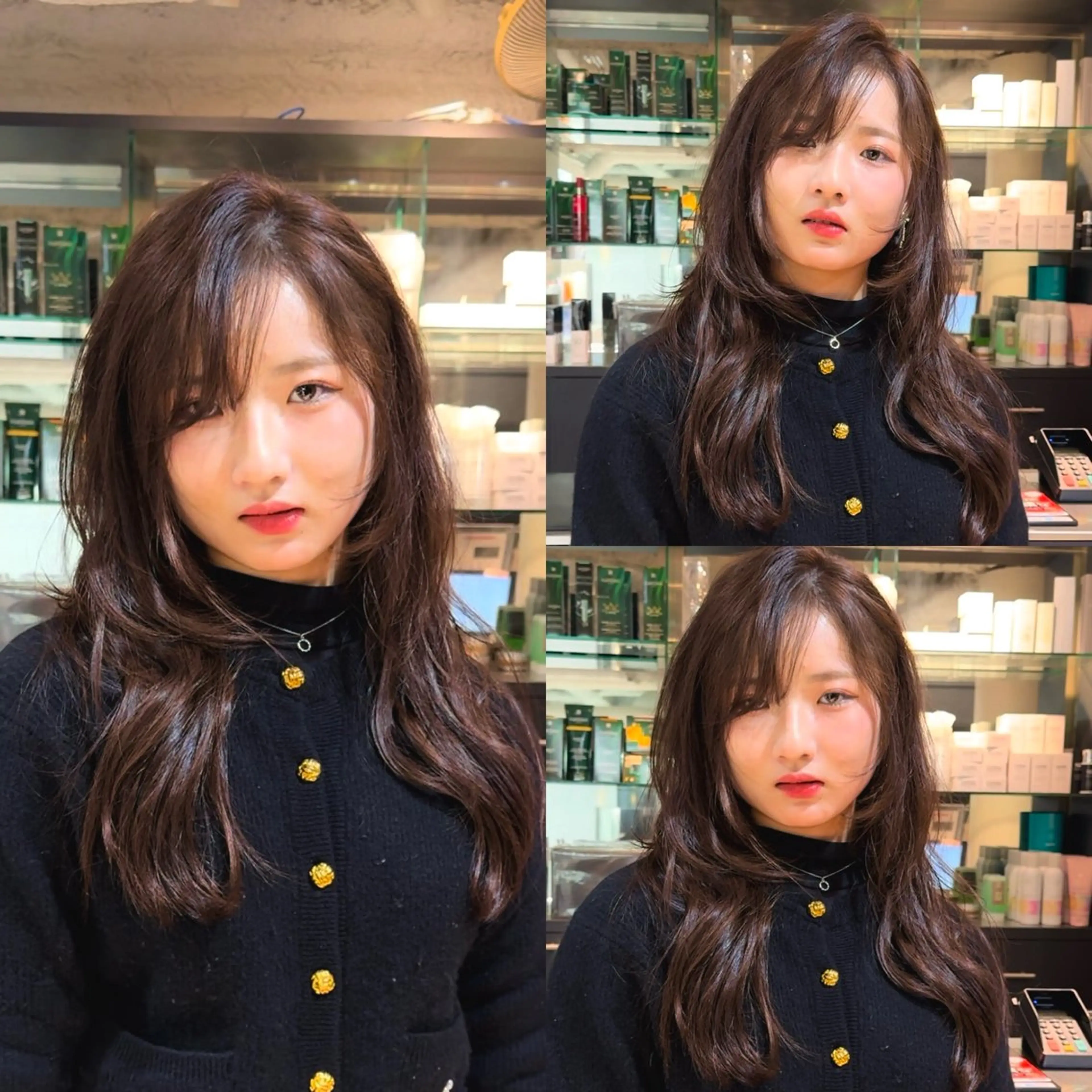 ロング ミディアムレイヤー/ ロングレイヤー堀匠吾のヘアスタイル