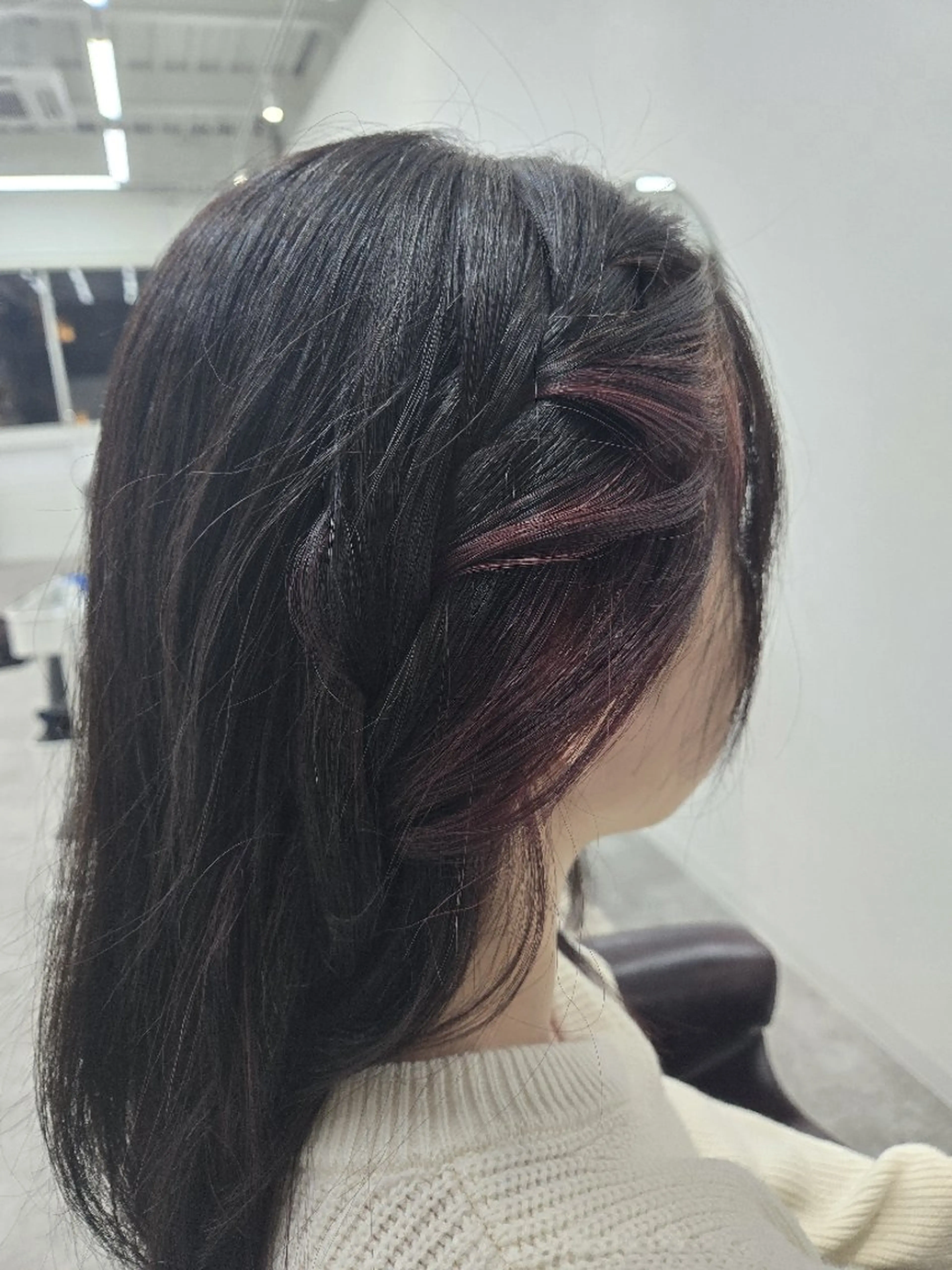 カラー レッドカラー カット ヘアカラー ショート/ボブ/中村 遥香 🧸🤍のヘアスタイル