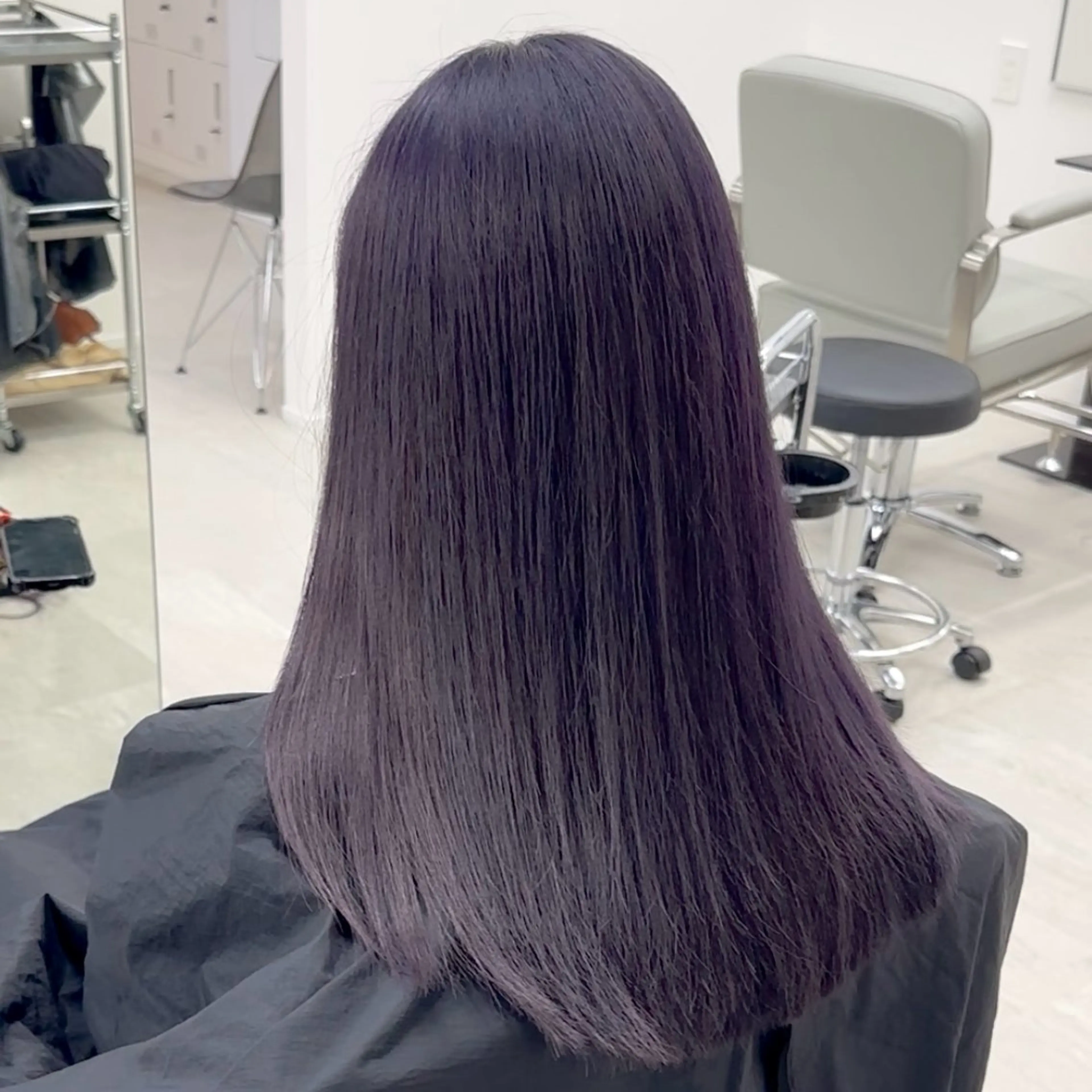 ロング カラー ヘアカラー トリートメント REAL 心斎橋所属・ハイトーン/ベージュ /デザイン🦋ナツミのヘアスタイル