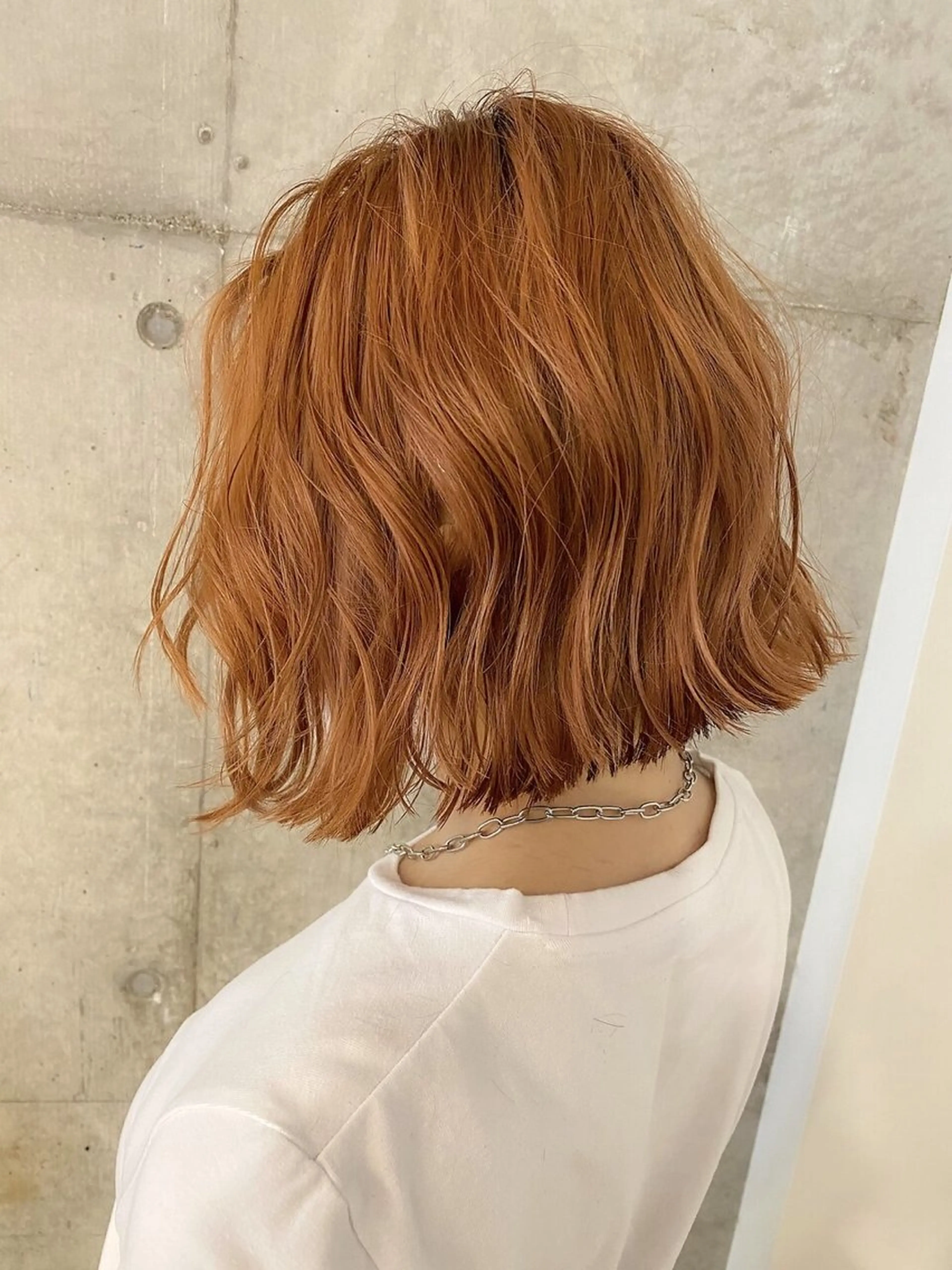 ミディアム カラー AVANCE.光明池所属・megumi ⭐︎のヘアスタイル