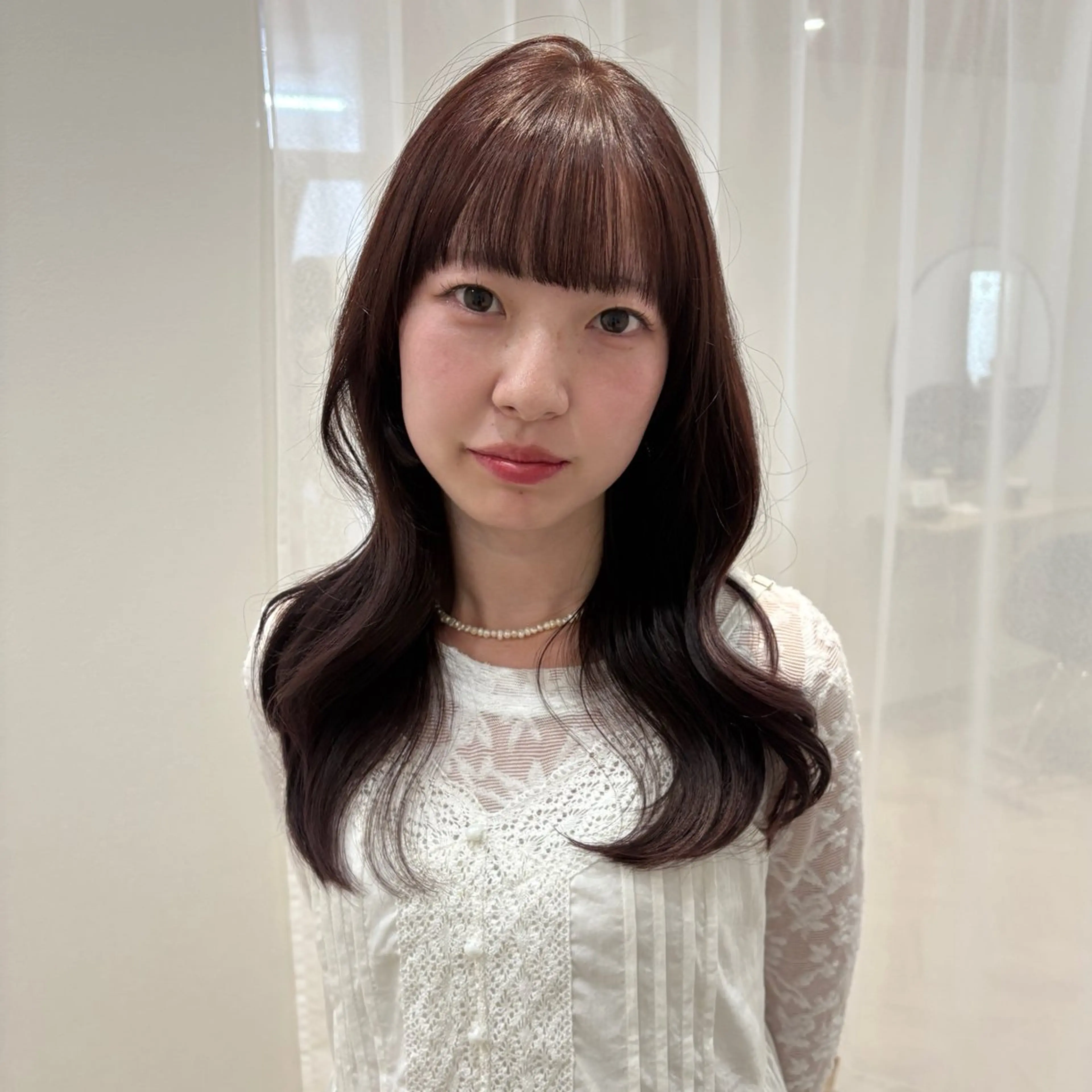 ロング カラー カット ヘアカラー yukari🌷名駅 ＊大人かわいい艶髪のヘアスタイル