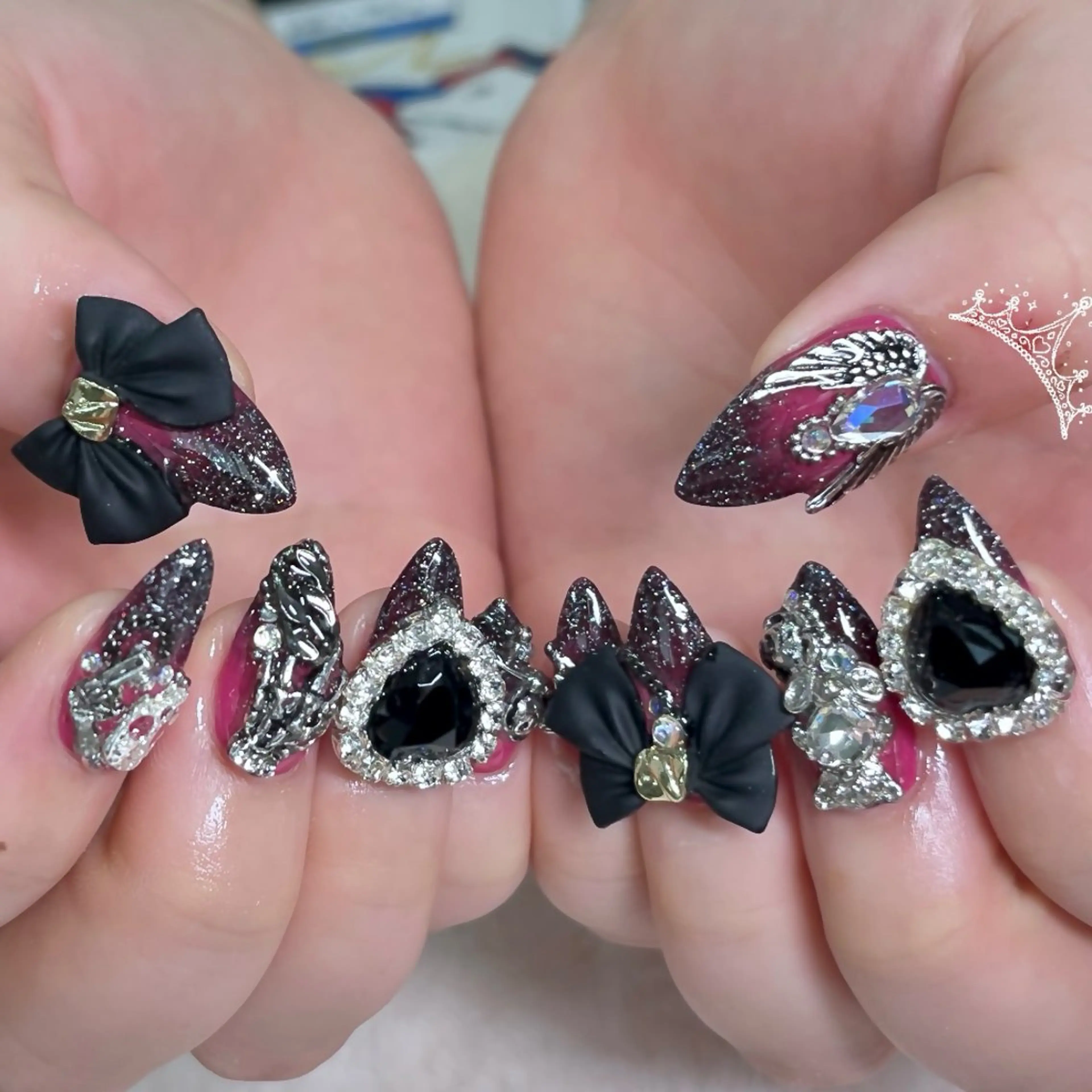 ネイル スカルプネイル METORO NAILのネイルデザイン