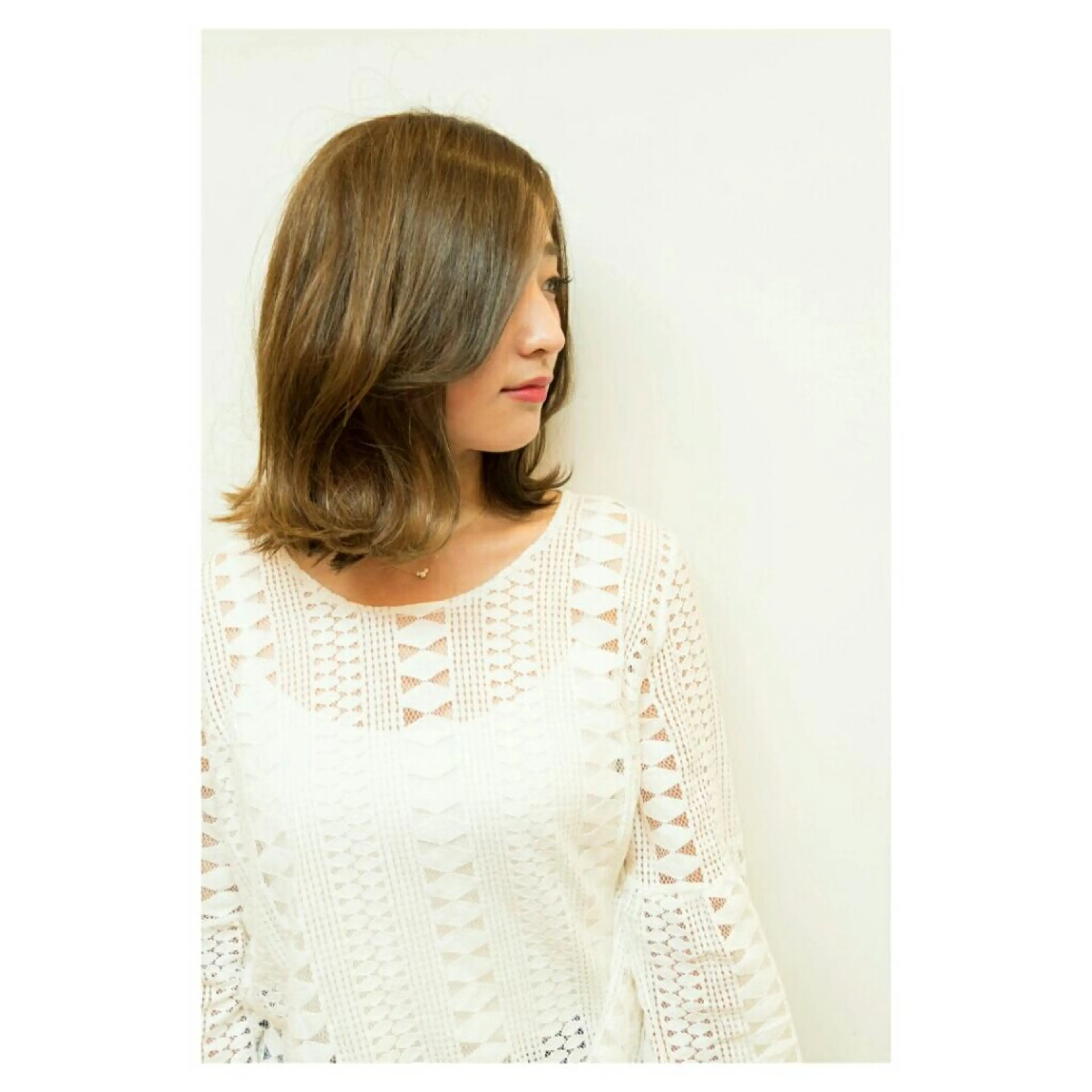 ミディアム カラー 原田 祥彰のヘアスタイル