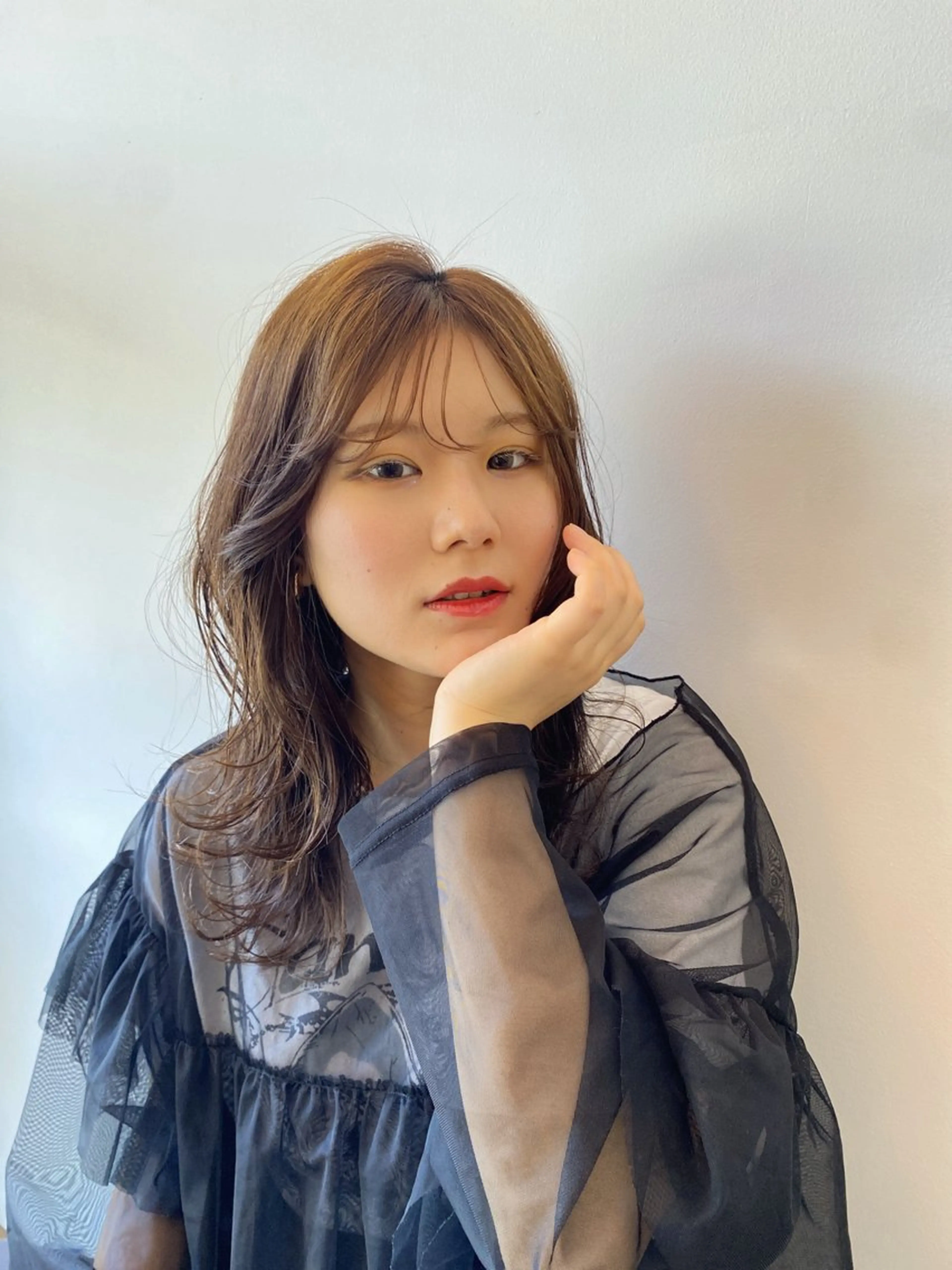 セミロング fulam所属・MIKU ／fulamのヘアスタイル