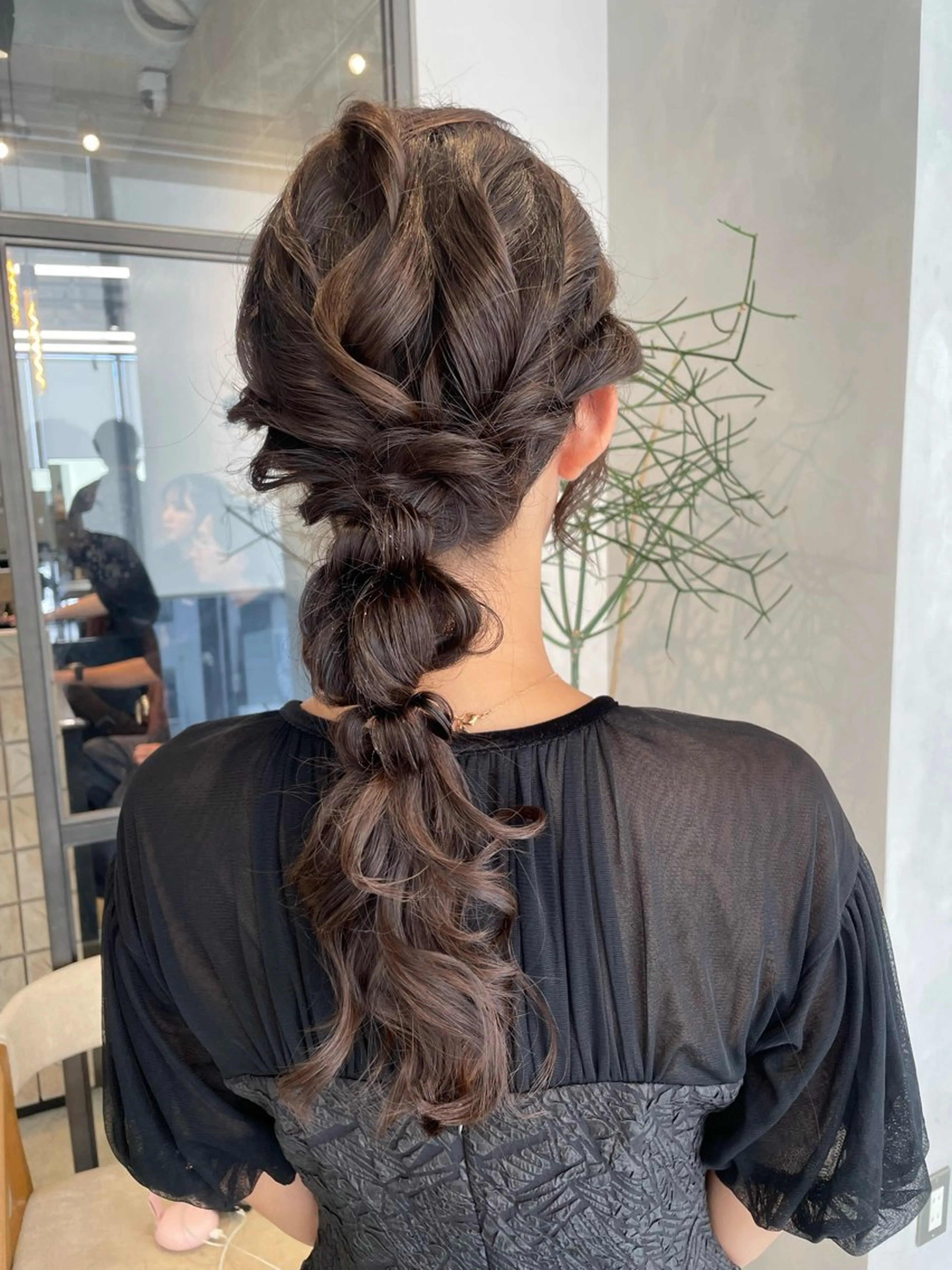 ヘアアレンジ 透明感カラー✨艶髪 制作🌱山根あゆみのヘアスタイル