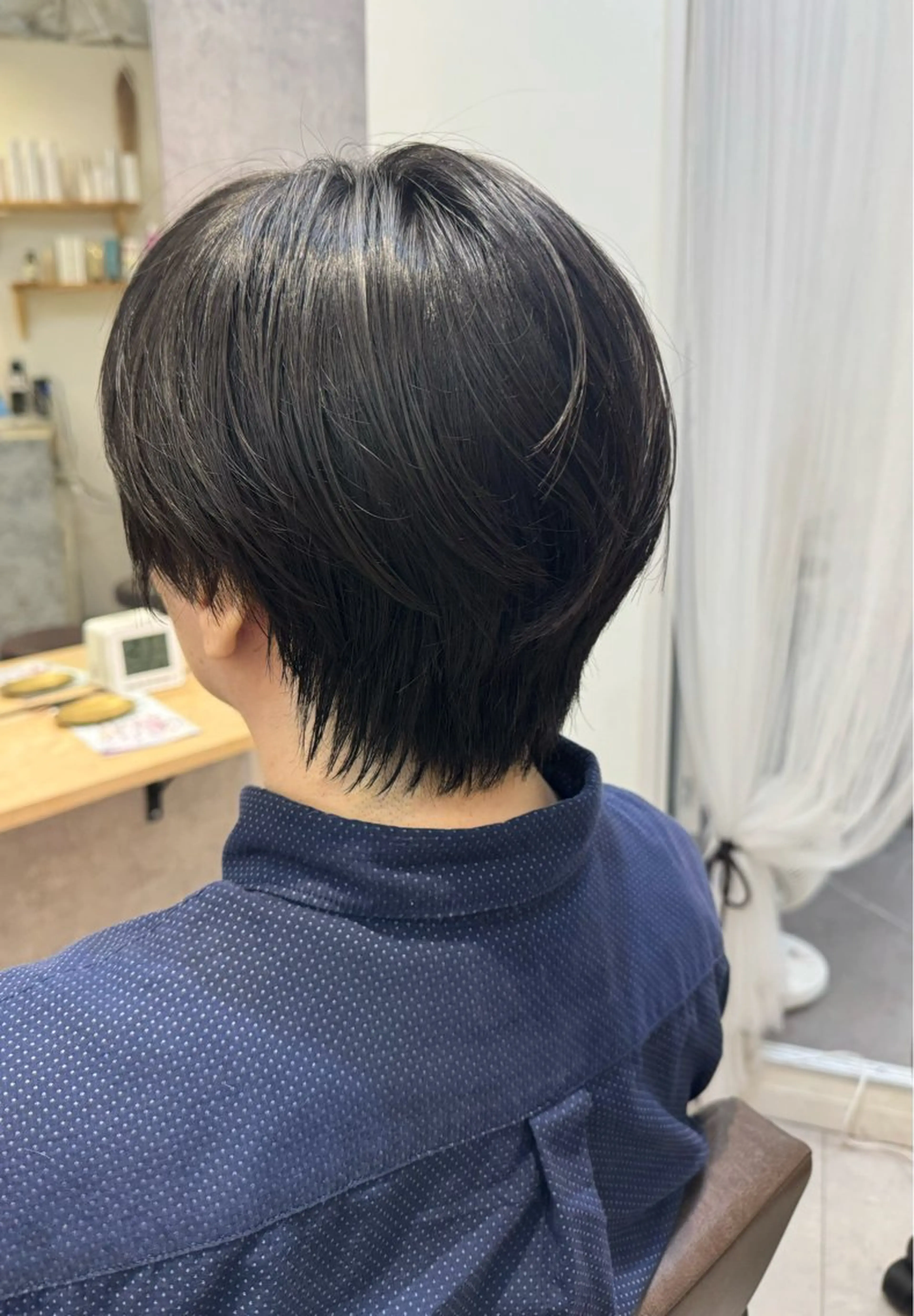 ショート ショートヘア カット ヘッドスパ Dxxxx III所属・オシャレ女性目線の 大人メンズ❁⃘*.ﾟのヘアスタイル